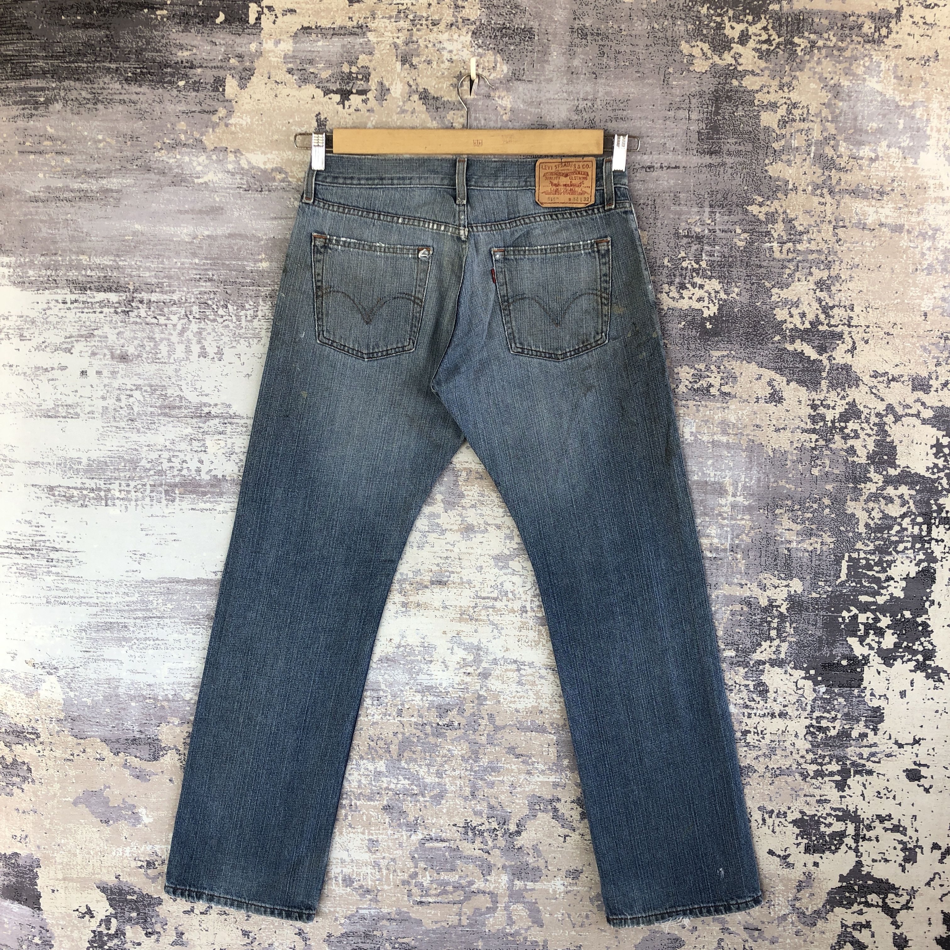 Levi's Vintage Levis Distressed Jeans Levi's 514 Ripped Denim Size US 32 / EU 48 - 2 Thumbnail