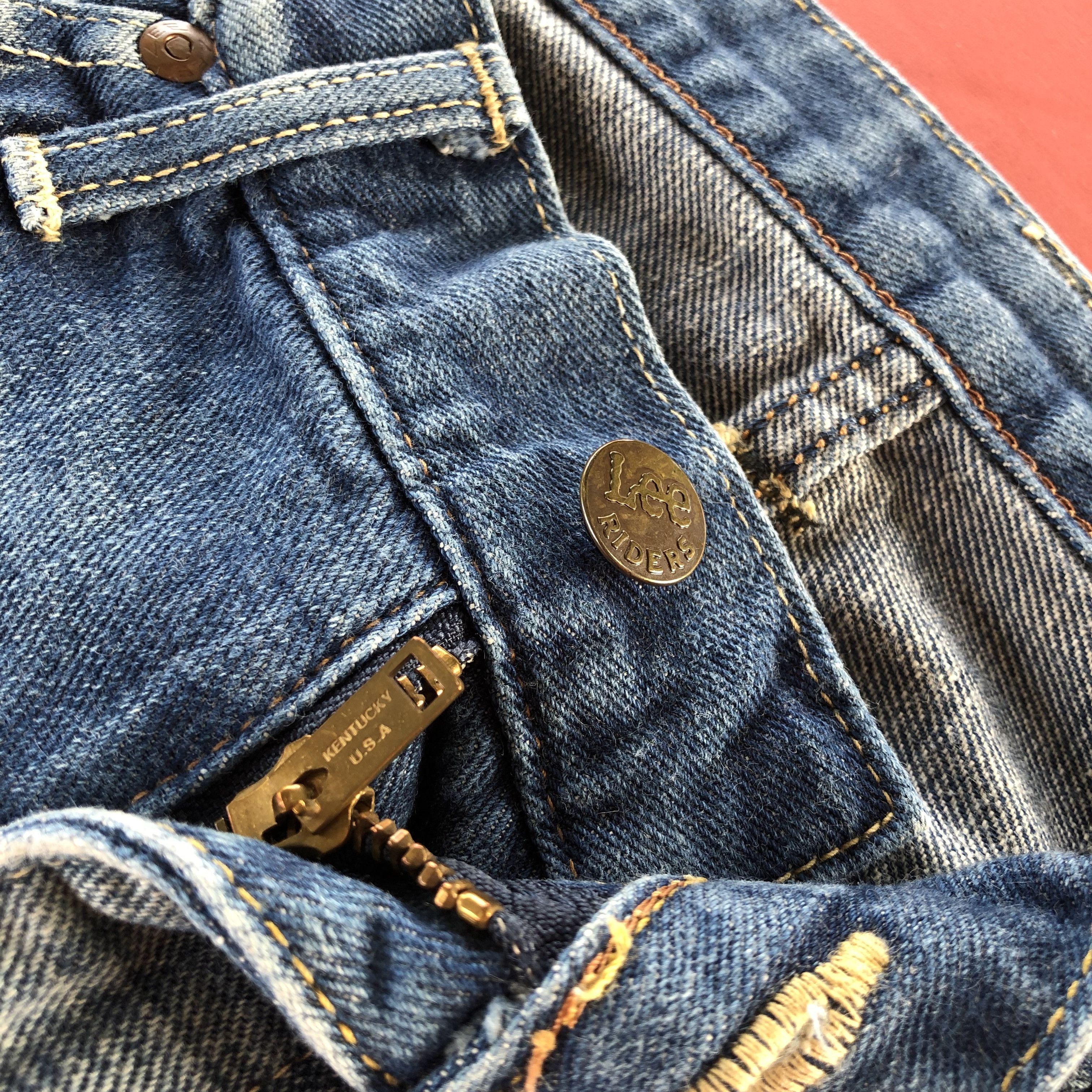 Jean Wrangler Jeans Wrangler Selvedge Denim Redline Pants Size 28" / US 6 / IT 42 - 11 Thumbnail