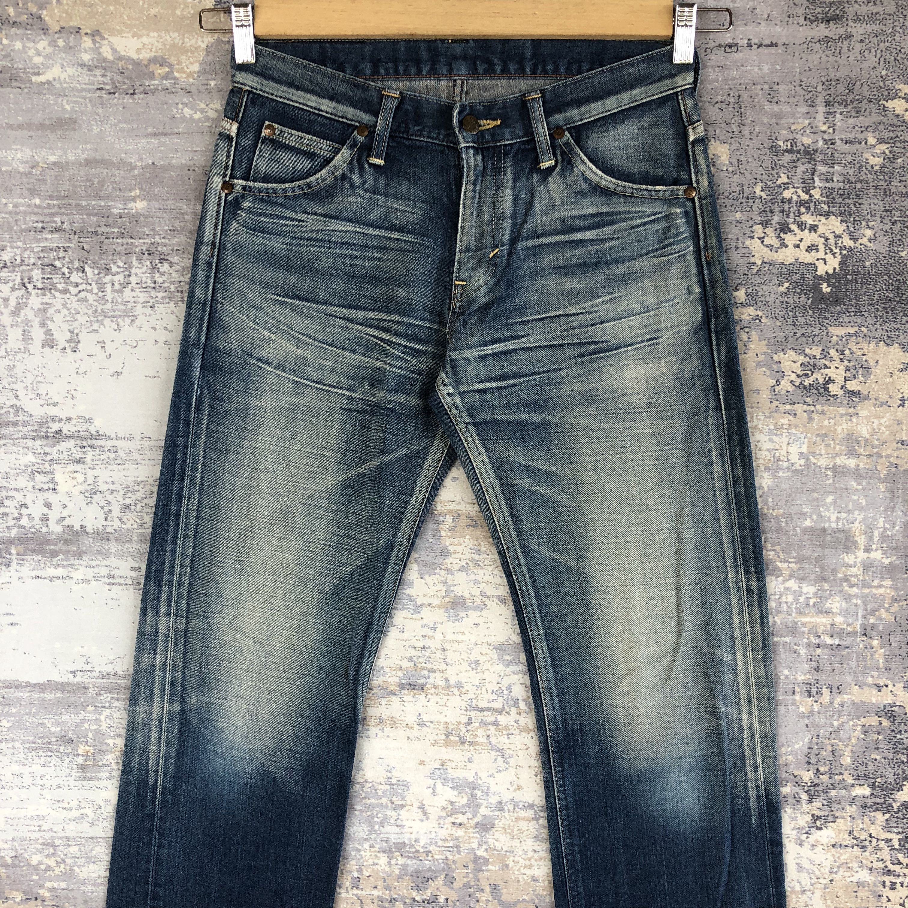 Jean Wrangler Jeans Wrangler Selvedge Denim Redline Pants Size 28" / US 6 / IT 42 - 3 Thumbnail