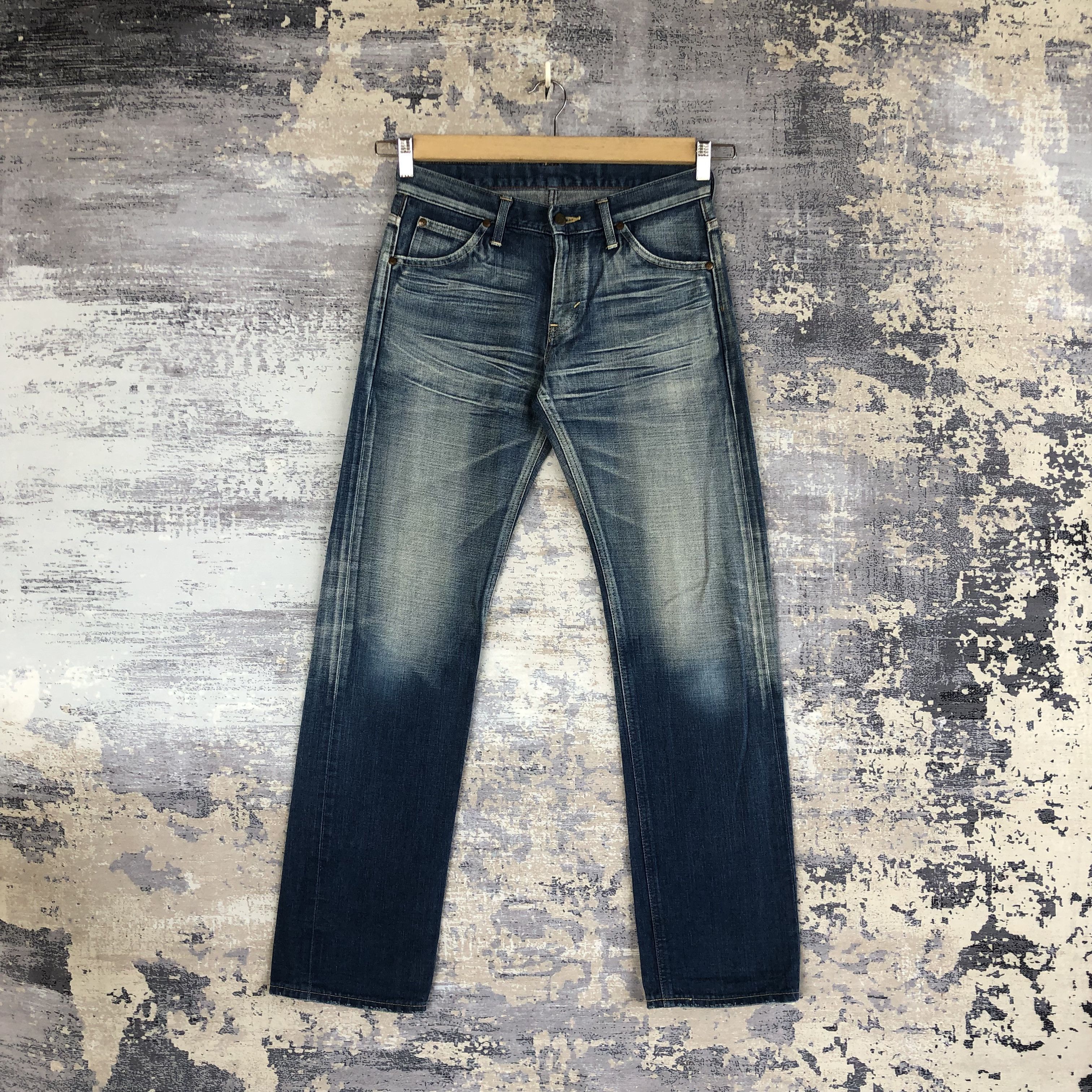 Jean Wrangler Jeans Wrangler Selvedge Denim Redline Pants Size 28" / US 6 / IT 42 - 1 Thumbnail