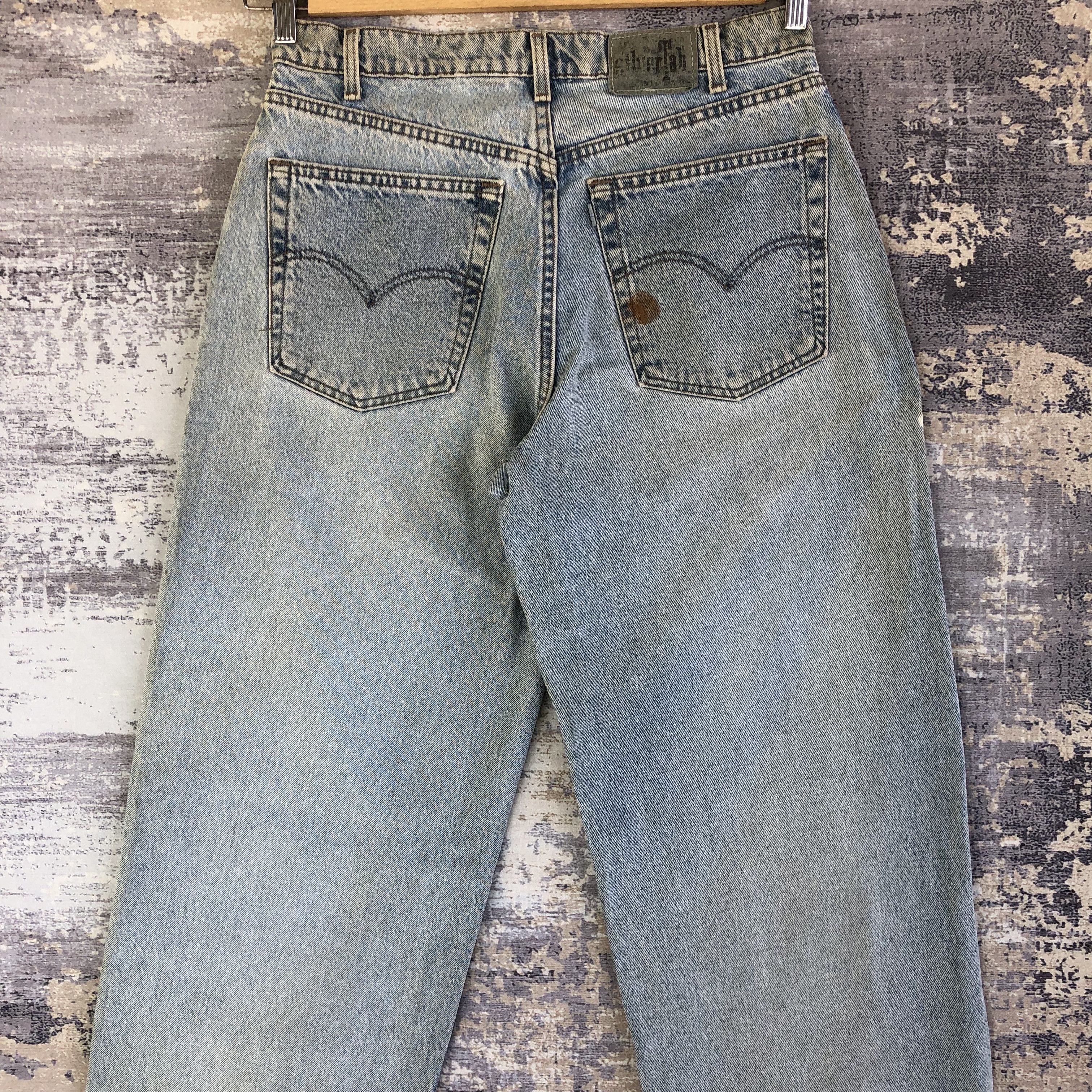 Jean Vintage Levis Faded Baggy Jeans Levi's Silver Tab 567 Denim Size US 32 / EU 48 - 5 Thumbnail