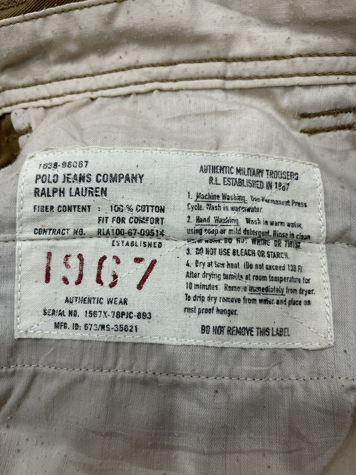 Polo Ralph Lauren (P)🔥🔥POLO RALPH LAUREN TACTICAL CARGO PANTS Size US 30 / EU 46 - 8 Thumbnail