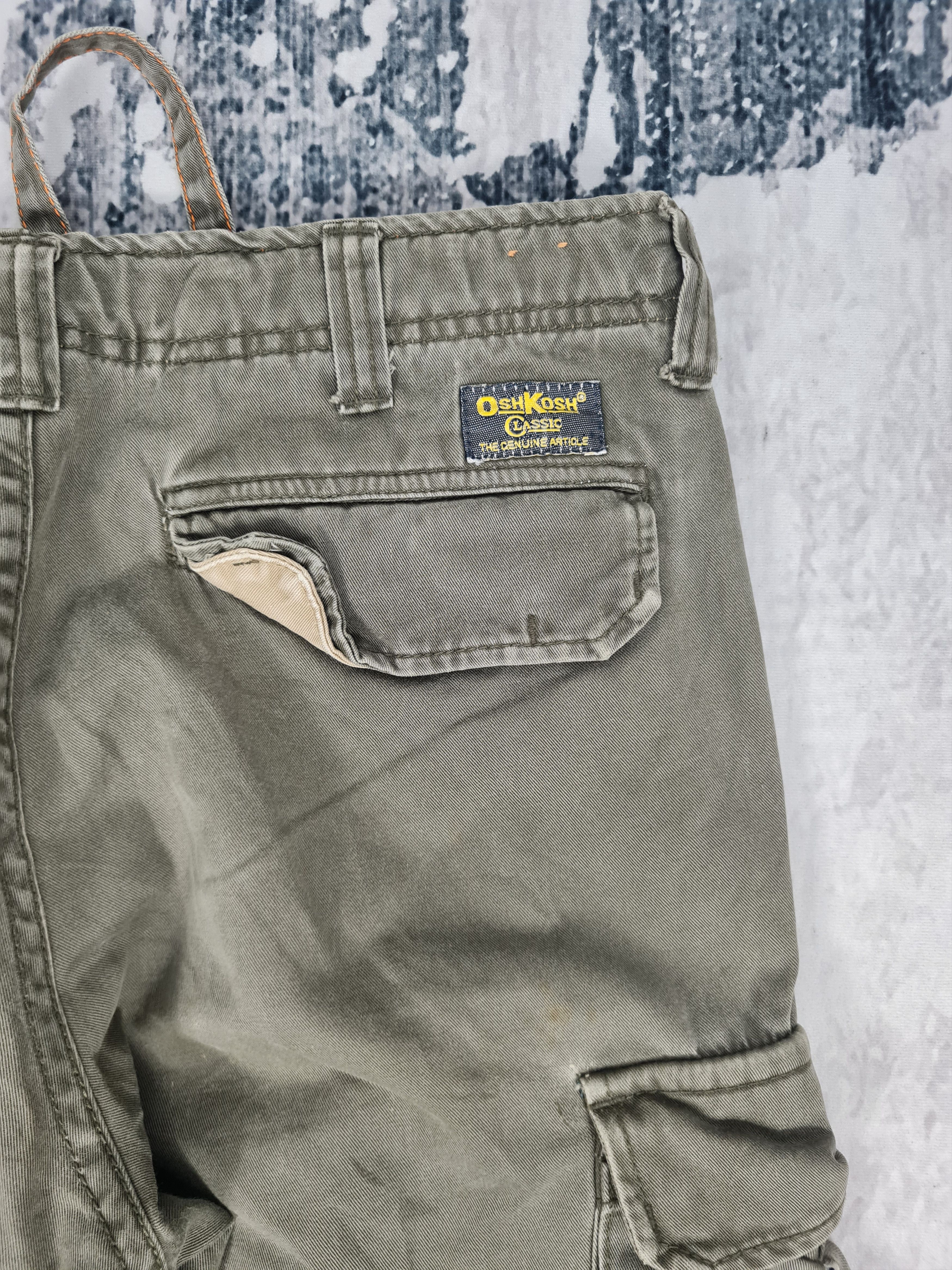 Oshkosh OSH KOSH Classic Cargo Outdoor Tactical 33x30.5 Pants JB0074 Size US 33 - 8 Thumbnail