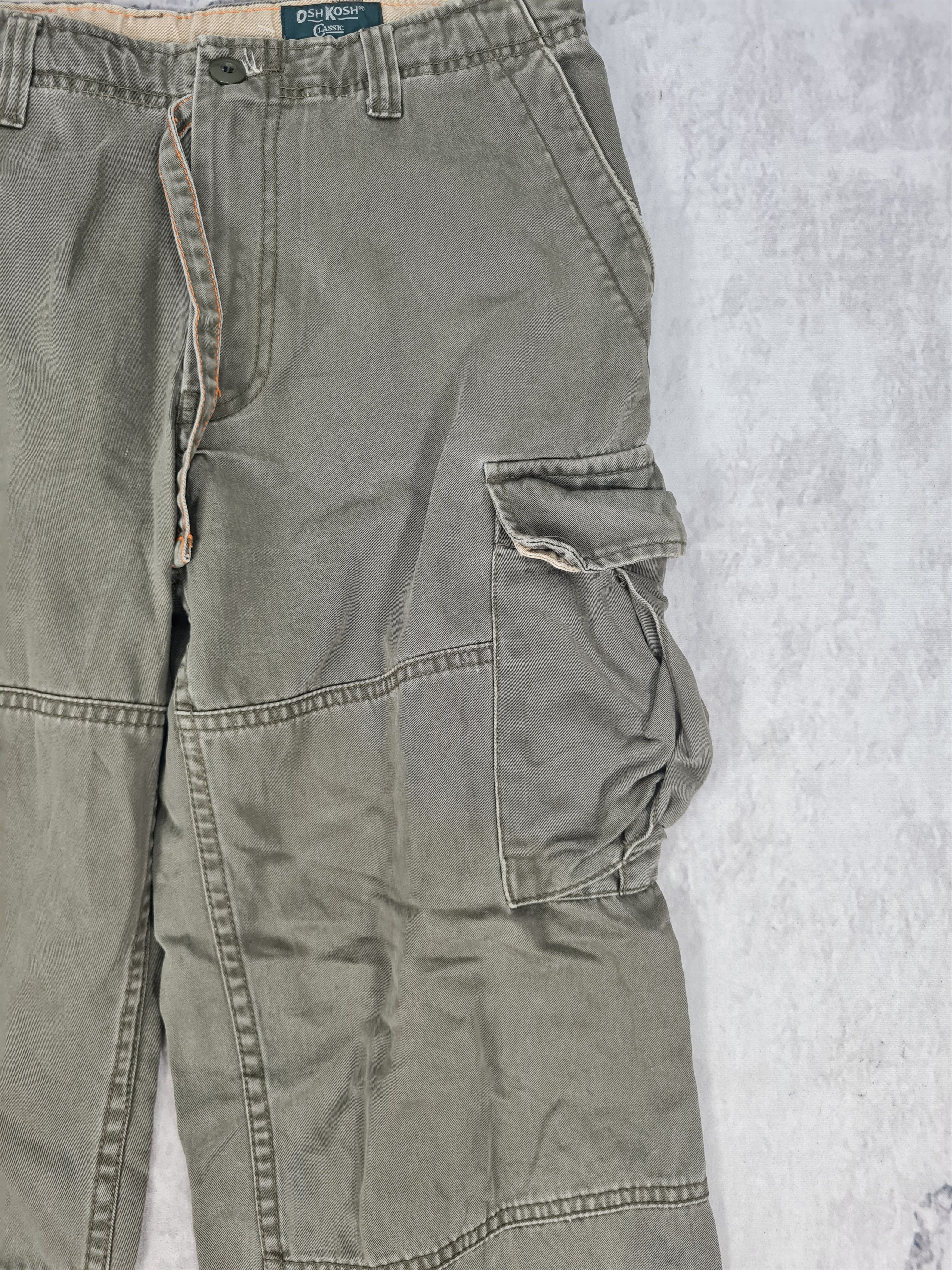 Oshkosh OSH KOSH Classic Cargo Outdoor Tactical 33x30.5 Pants JB0074 Size US 33 - 4 Thumbnail