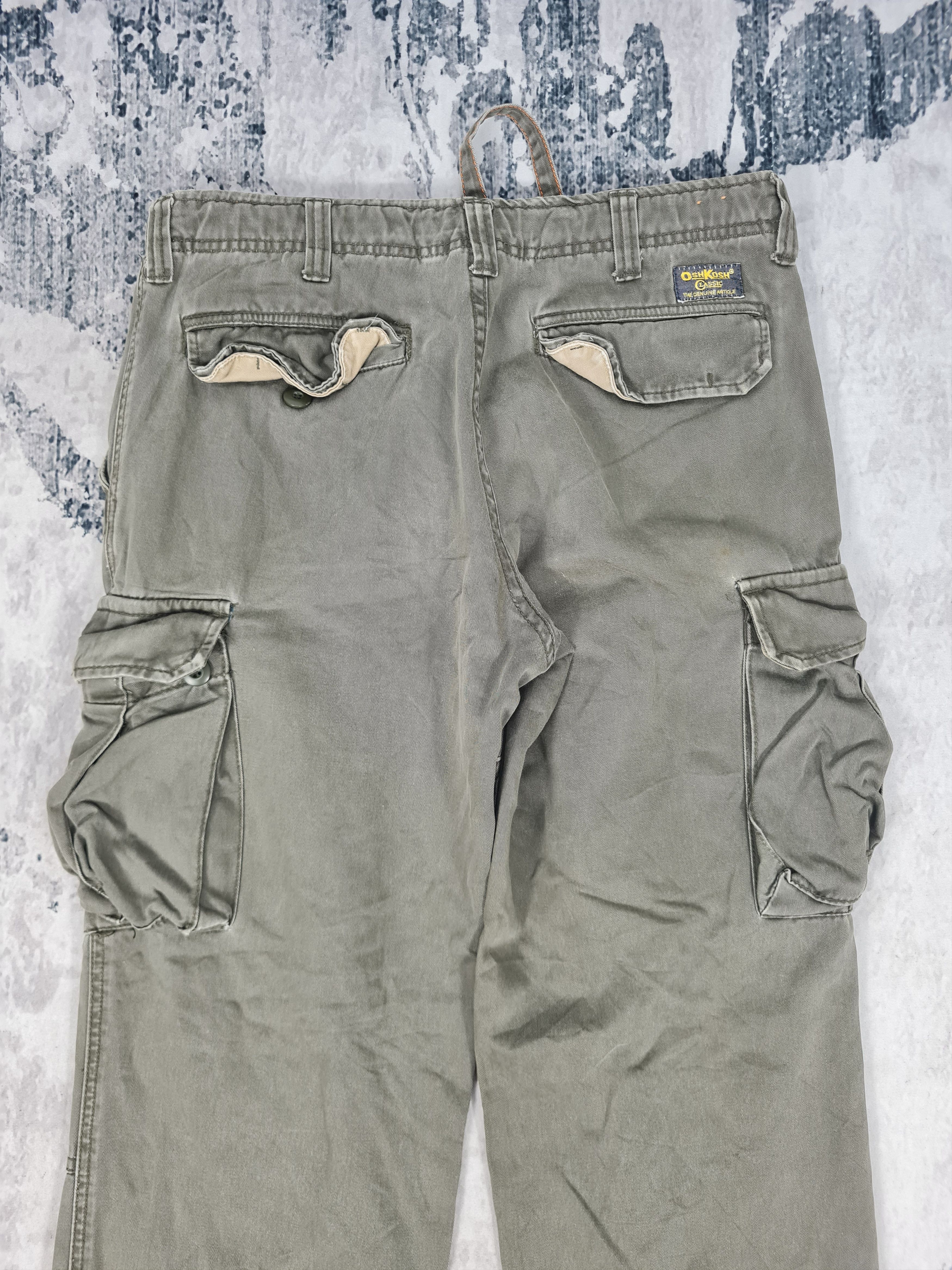Oshkosh OSH KOSH Classic Cargo Outdoor Tactical 33x30.5 Pants JB0074 Size US 33 - 7 Thumbnail