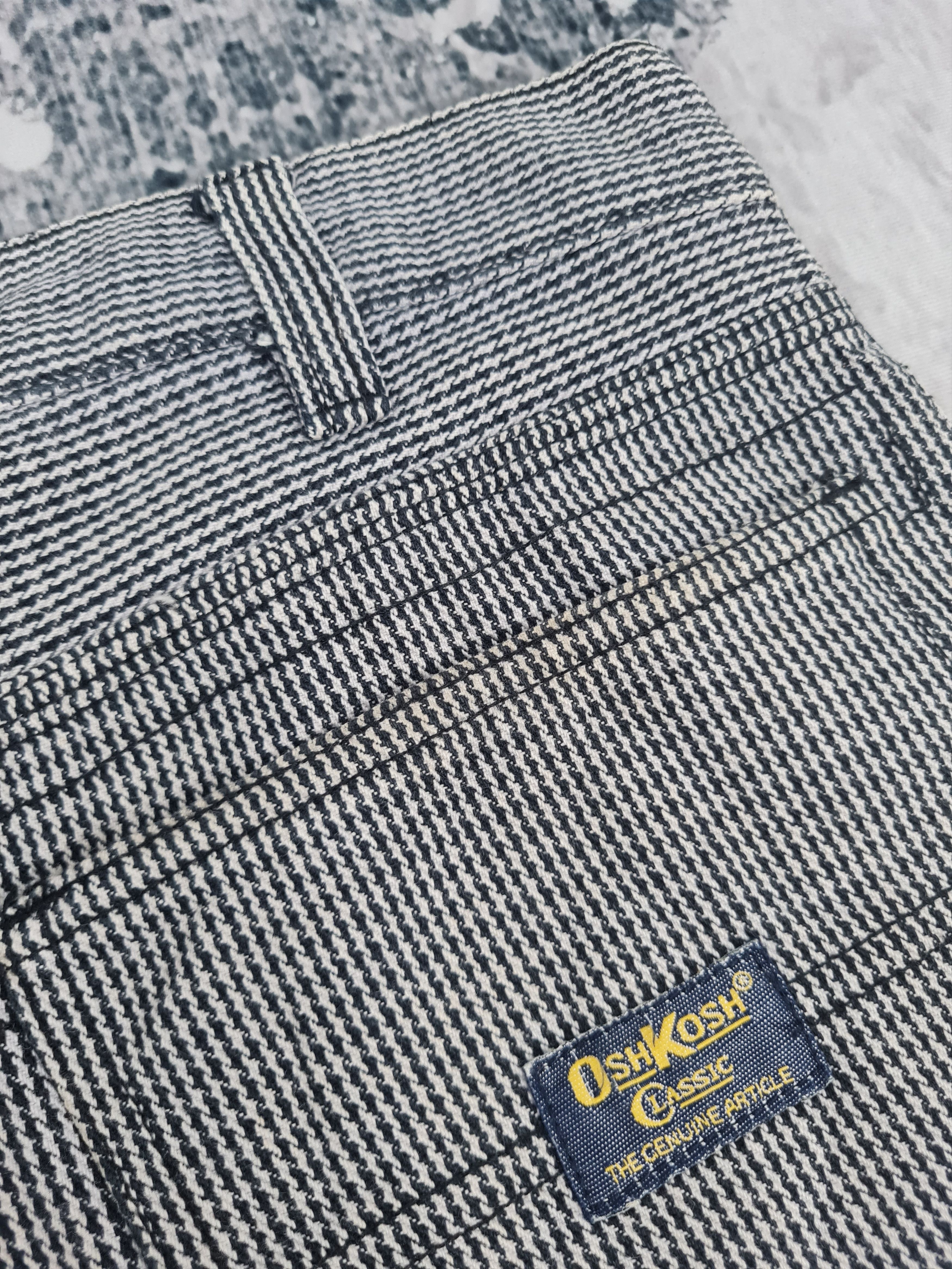 Other Vtg OSH KOSH Striped Hickory Workwear 33x30.5 Pants JB0075 Size US 33 - 10 Thumbnail
