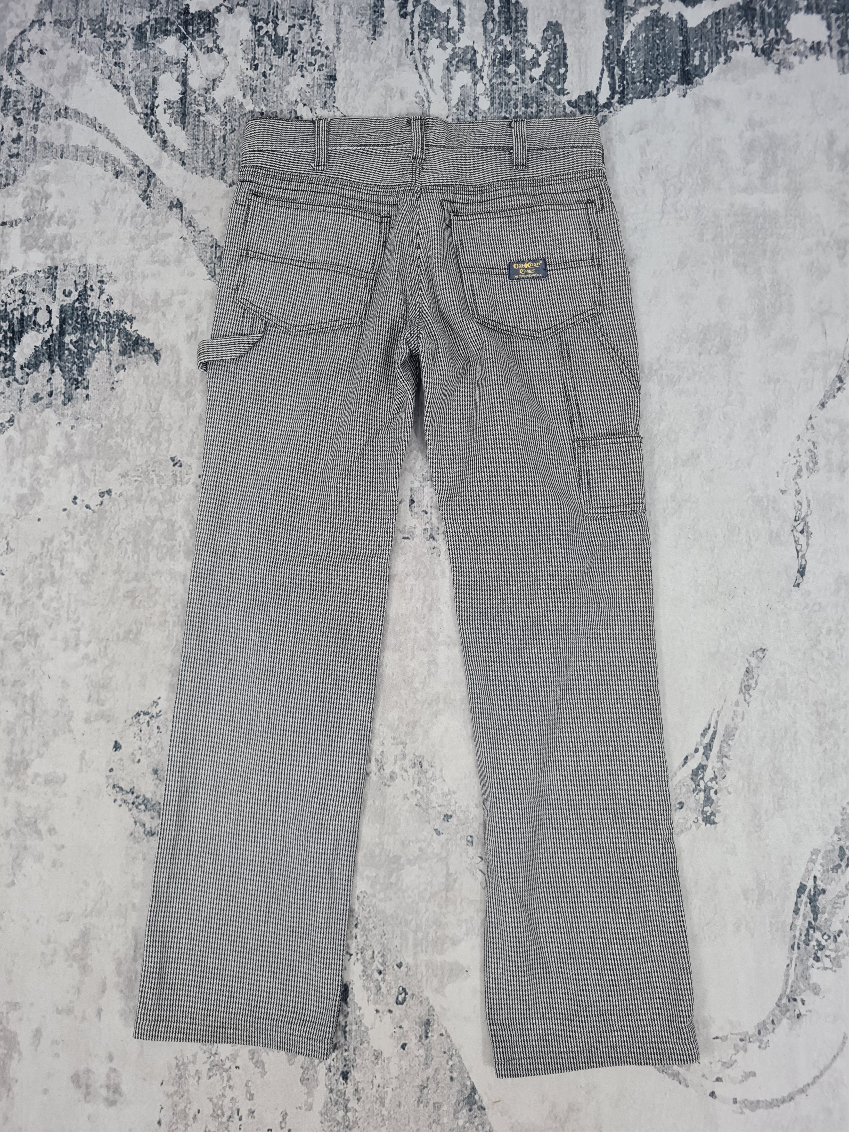 Other Vtg OSH KOSH Striped Hickory Workwear 33x30.5 Pants JB0075 Size US 33 - 1 Thumbnail