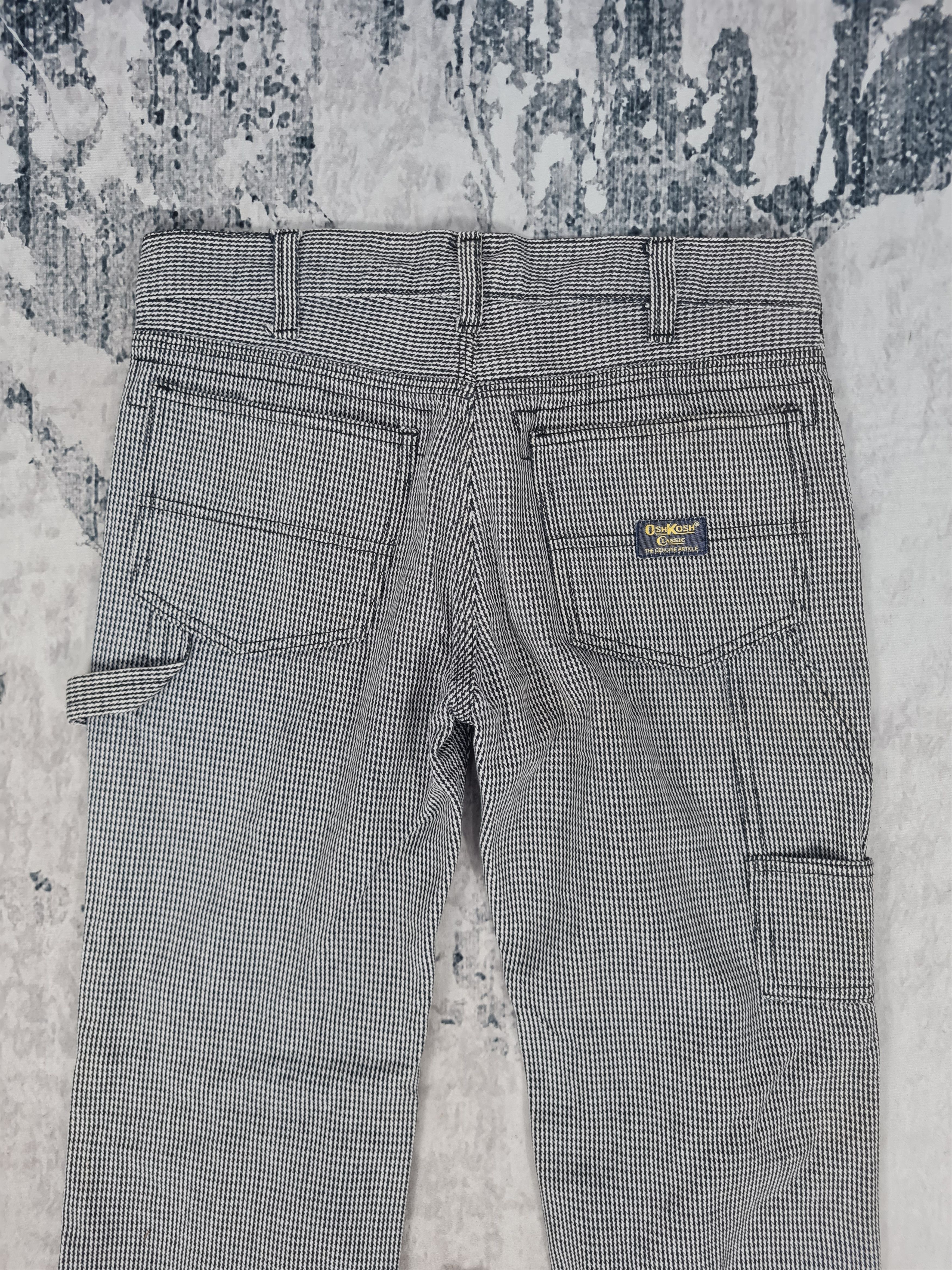 Other Vtg OSH KOSH Striped Hickory Workwear 33x30.5 Pants JB0075 Size US 33 - 7 Thumbnail