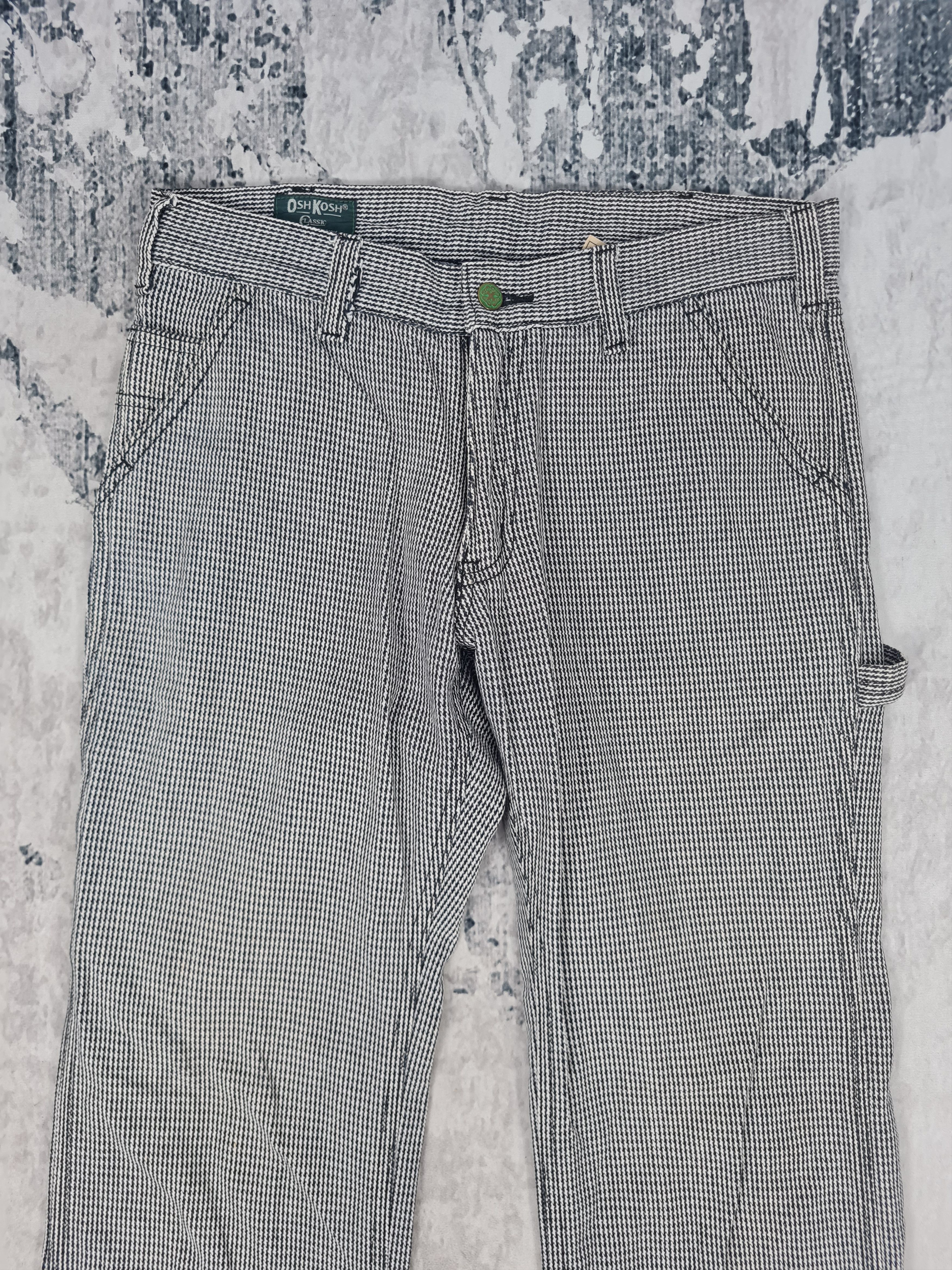 Other Vtg OSH KOSH Striped Hickory Workwear 33x30.5 Pants JB0075 Size US 33 - 4 Thumbnail