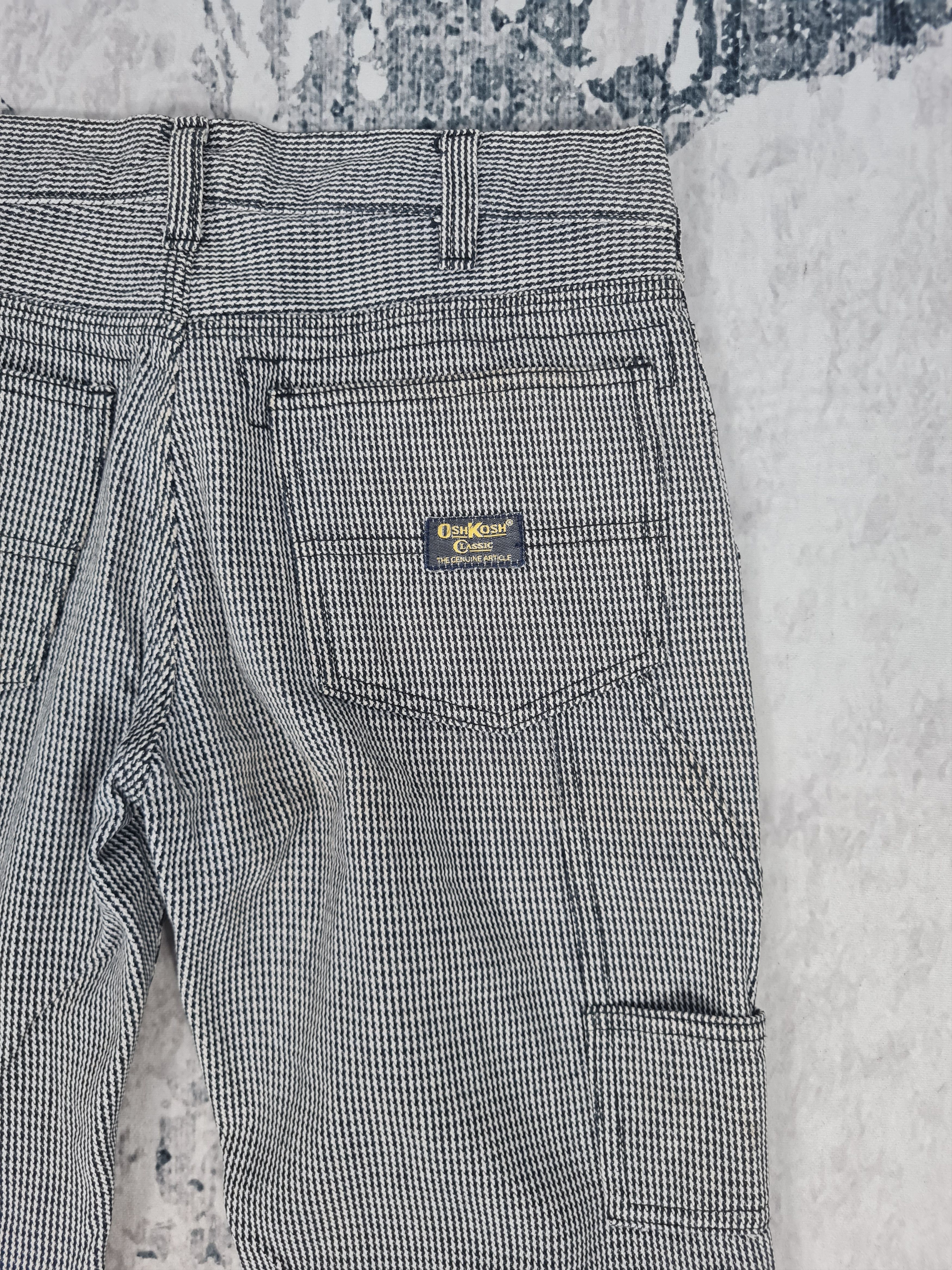 Other Vtg OSH KOSH Striped Hickory Workwear 33x30.5 Pants JB0075 Size US 33 - 8 Thumbnail