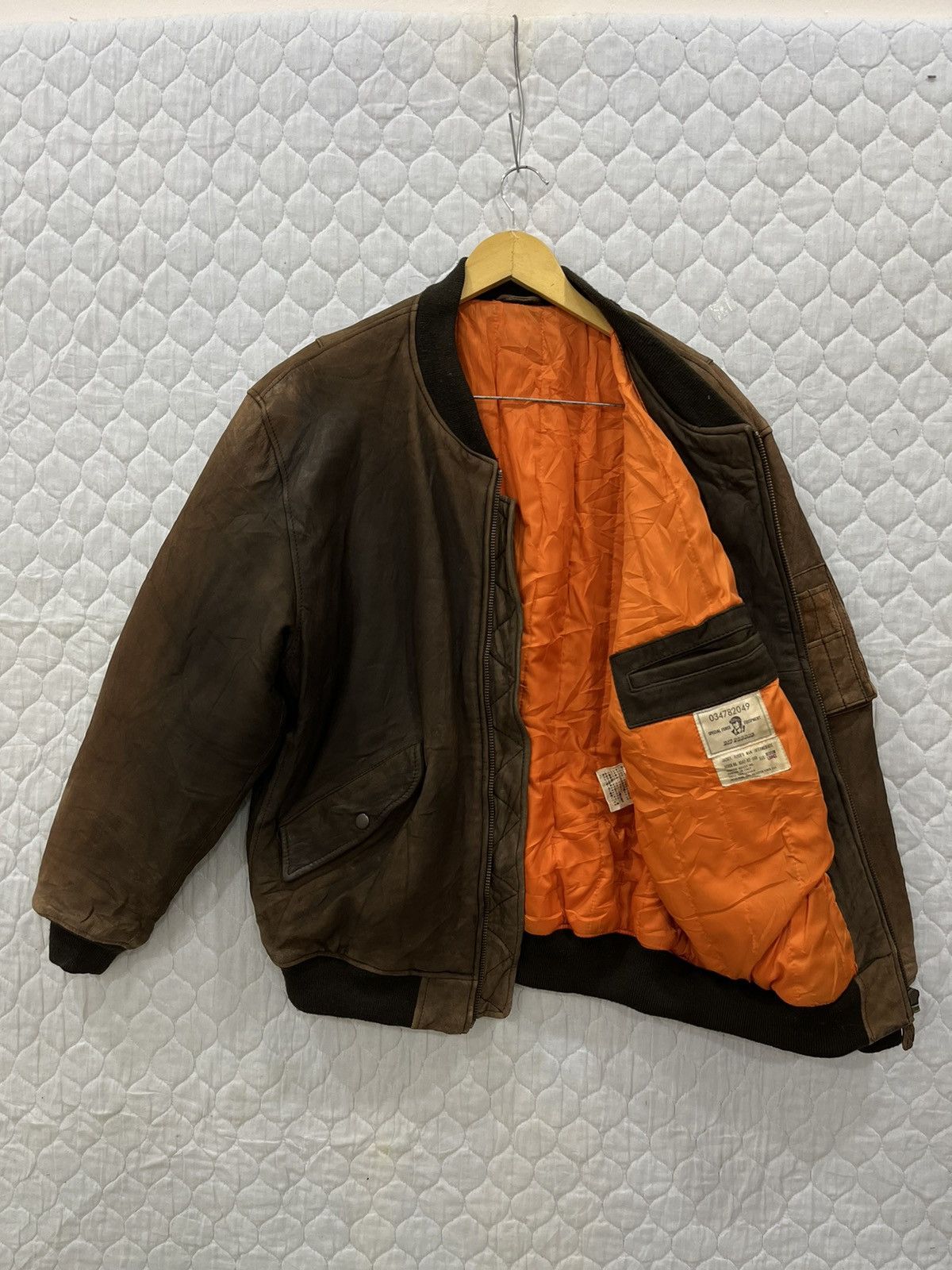 Other (BB). VINTAGE CONCORD BAILEY INC LEATHER FLIGHT JACKET Size US M / EU 48-50 / 2 - 2 Thumbnail