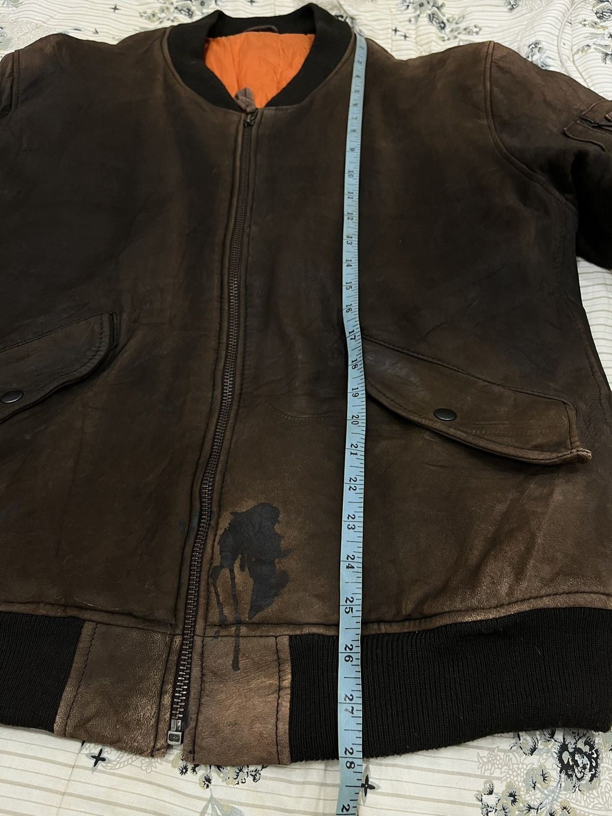 Other (BB). VINTAGE CONCORD BAILEY INC LEATHER FLIGHT JACKET Size US M / EU 48-50 / 2 - 20 Thumbnail