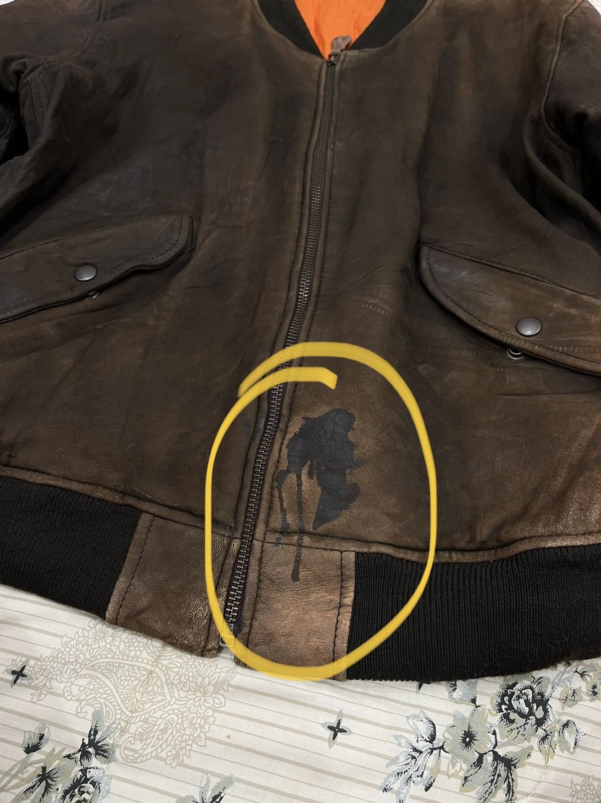Other (BB). VINTAGE CONCORD BAILEY INC LEATHER FLIGHT JACKET Size US M / EU 48-50 / 2 - 11 Thumbnail