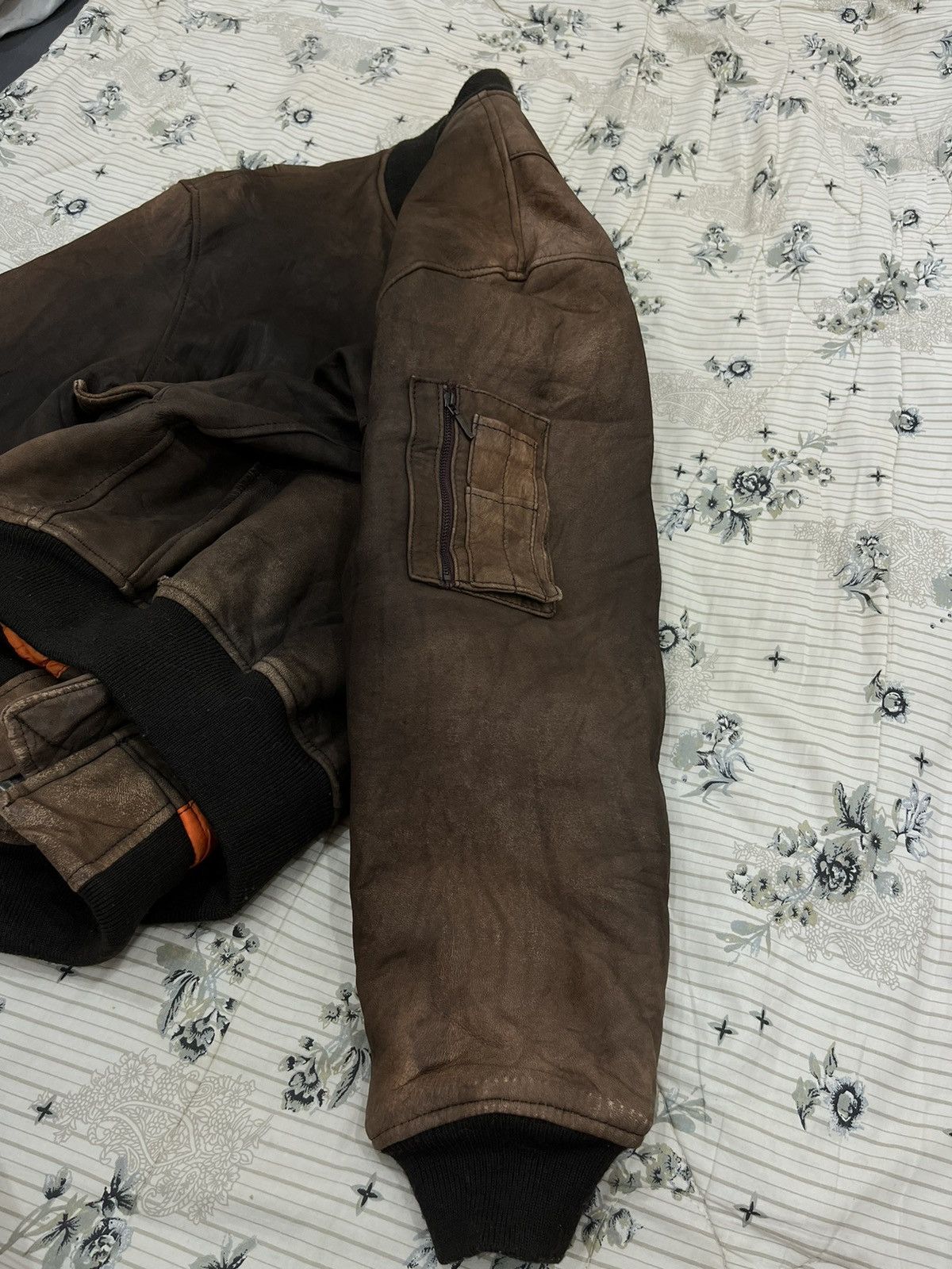Other (BB). VINTAGE CONCORD BAILEY INC LEATHER FLIGHT JACKET Size US M / EU 48-50 / 2 - 12 Thumbnail