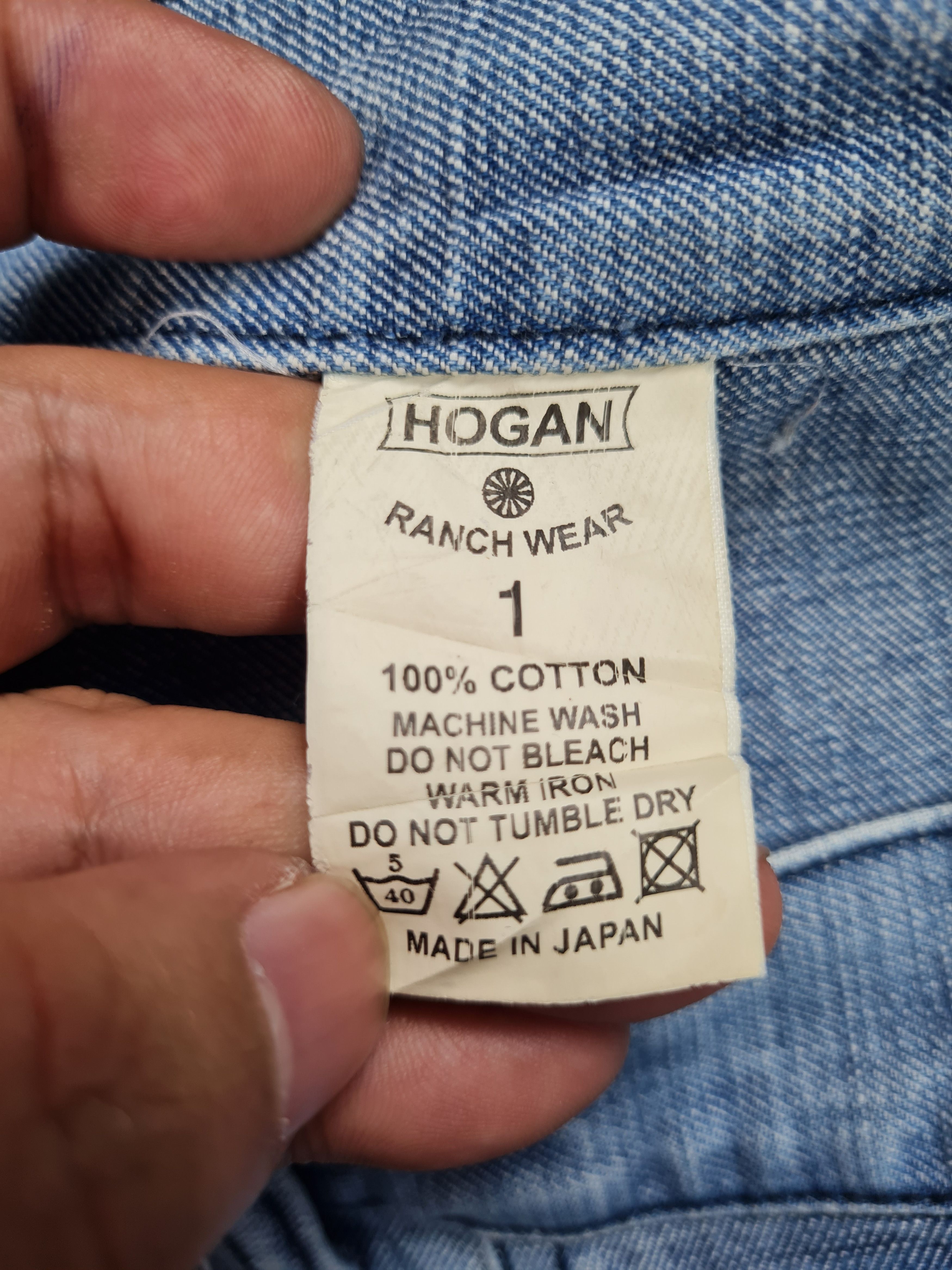 Hogan HOGAN RANCH WEAR Workwear Workers Pants 29x27 JB0027 Size US 29 - 8 Thumbnail