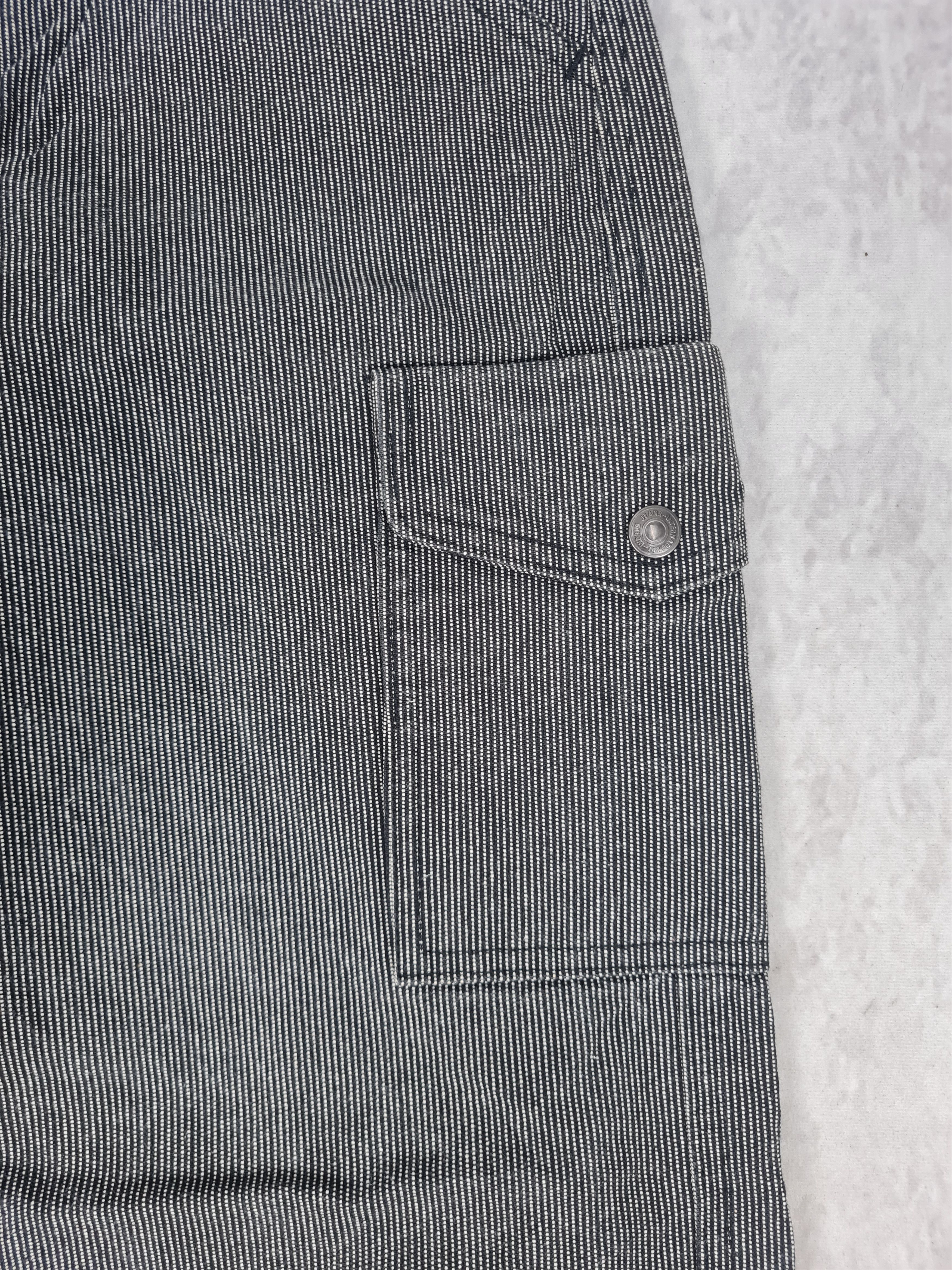 Japanese Brand Japanese Brand Striped Cargo Tactical 31x30.5 Pants JB0079 Size US 31 - 4 Thumbnail