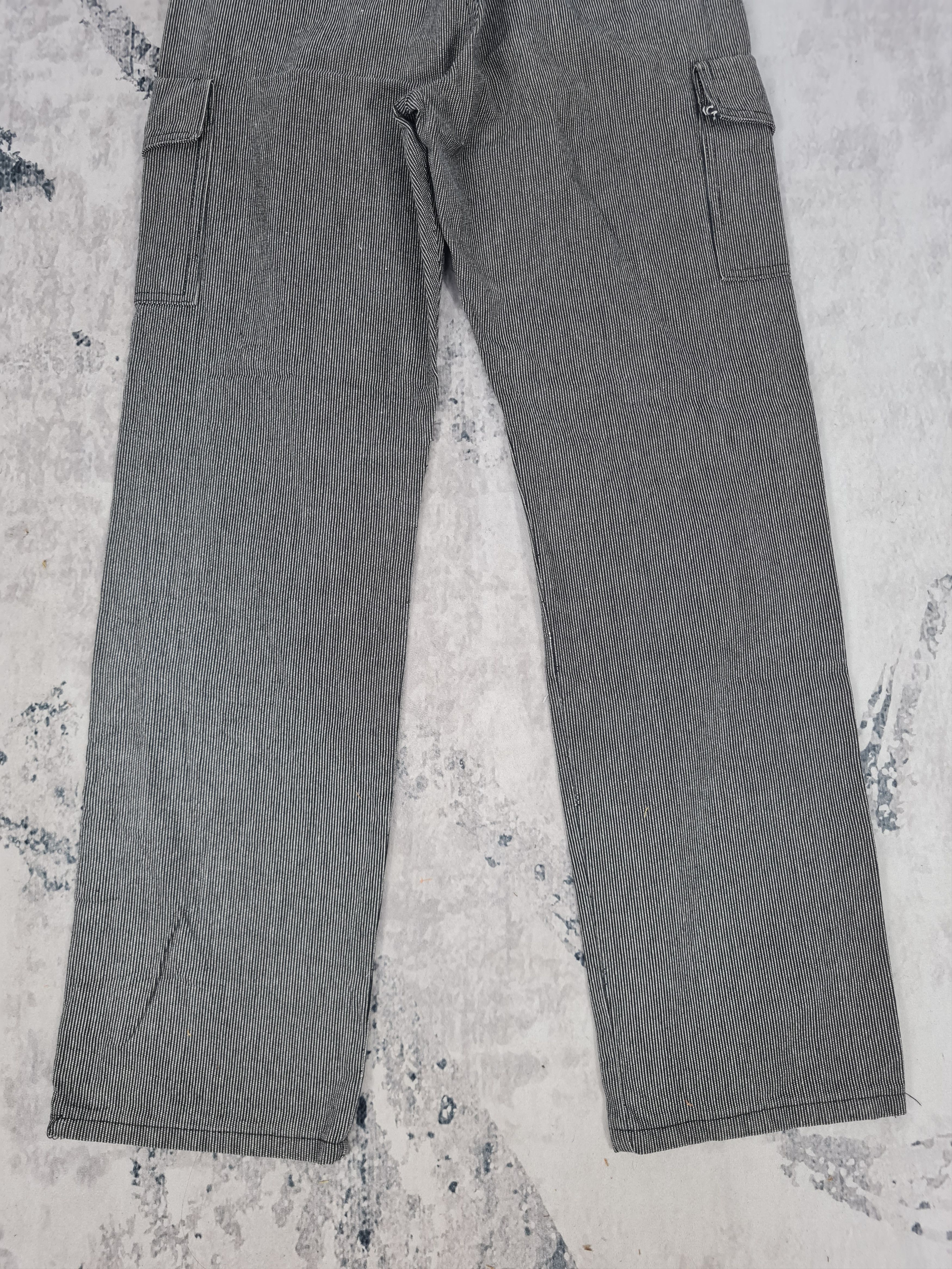 Japanese Brand Japanese Brand Striped Cargo Tactical 31x30.5 Pants JB0079 Size US 31 - 7 Thumbnail