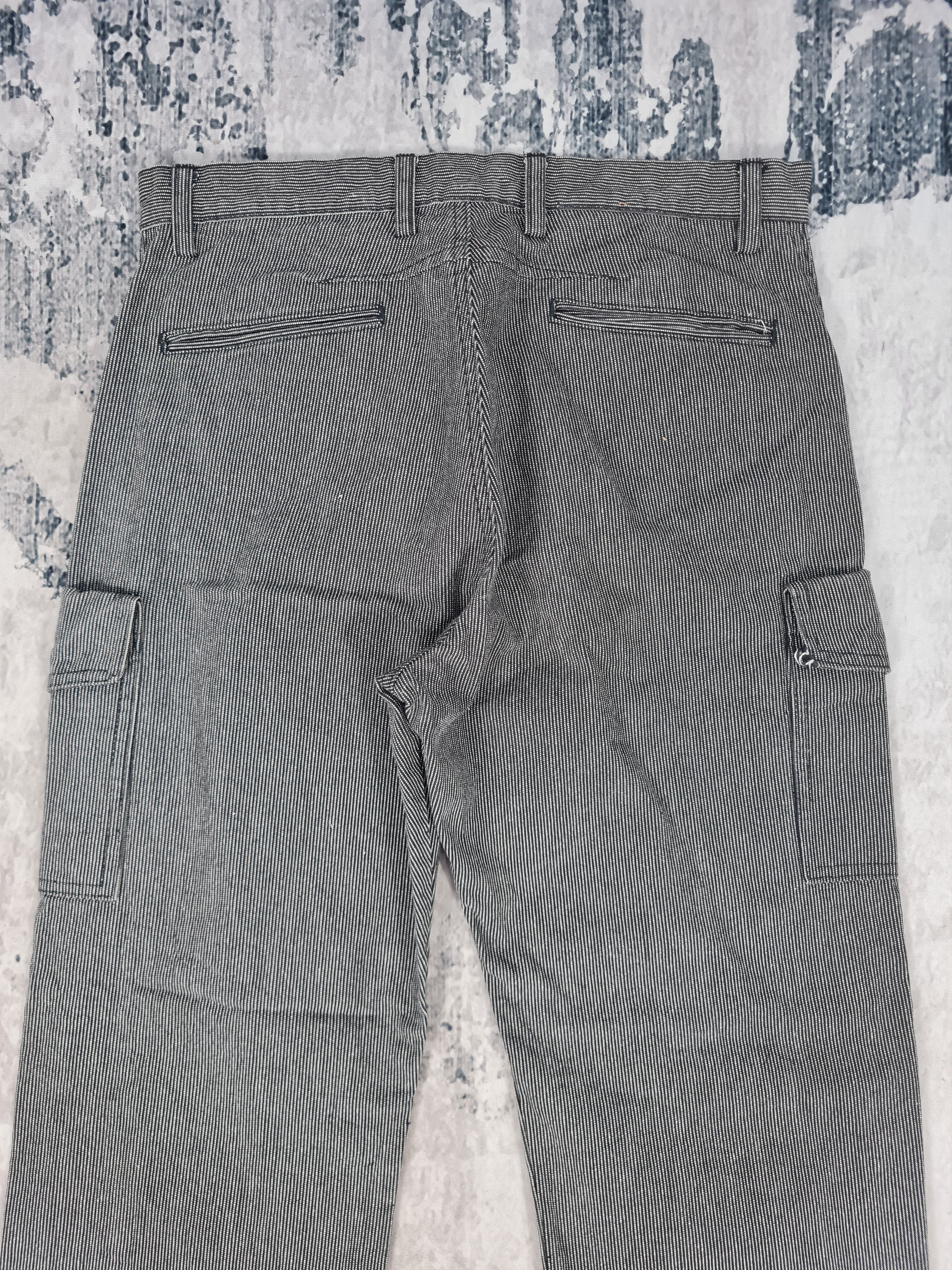 Japanese Brand Japanese Brand Striped Cargo Tactical 31x30.5 Pants JB0079 Size US 31 - 8 Thumbnail