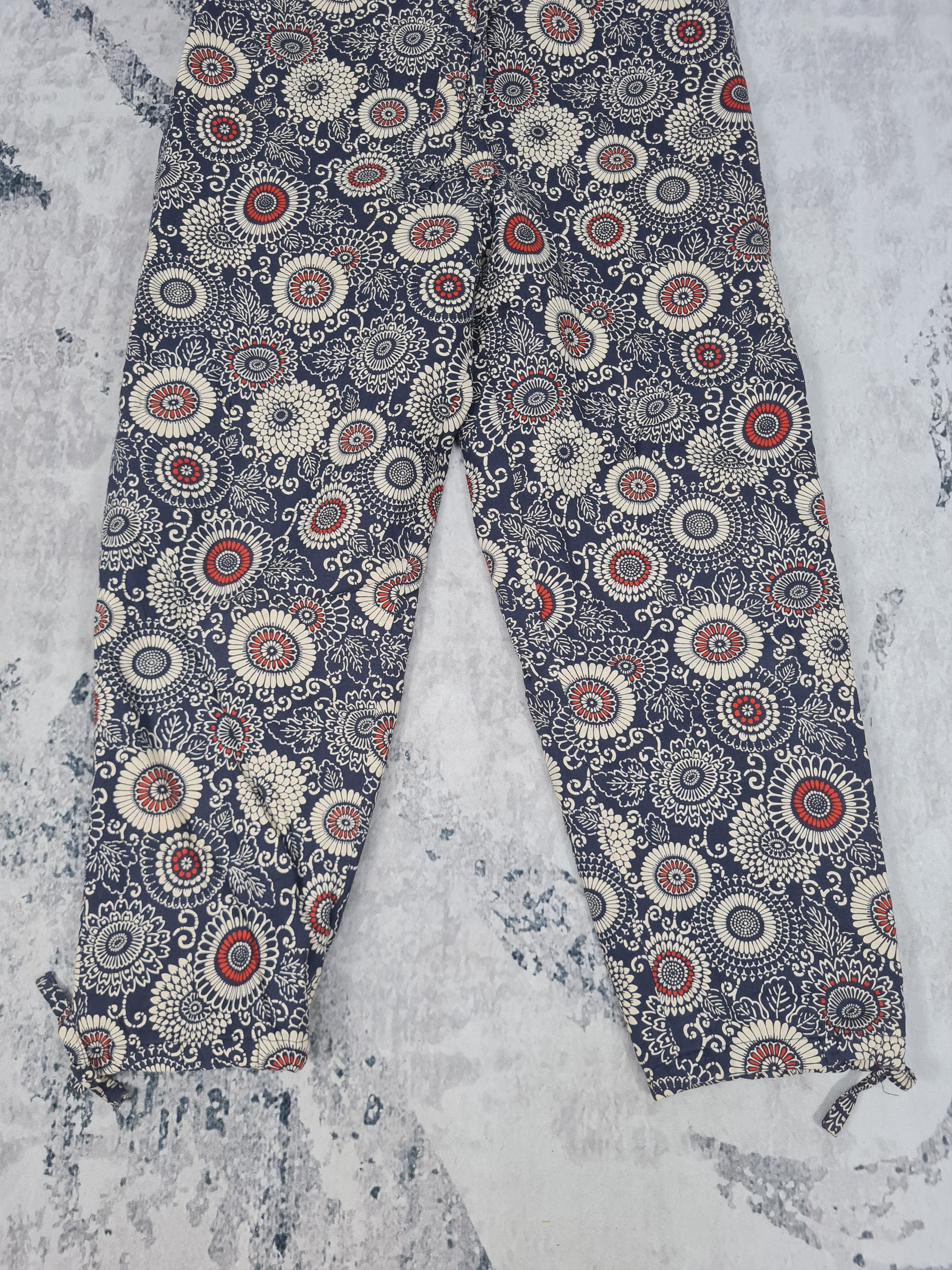 Japanese Brand Japanese Art Traditional Sukajan Kimono Cropped Pants JB0091 Size US 34 / EU 50 - 2 Thumbnail