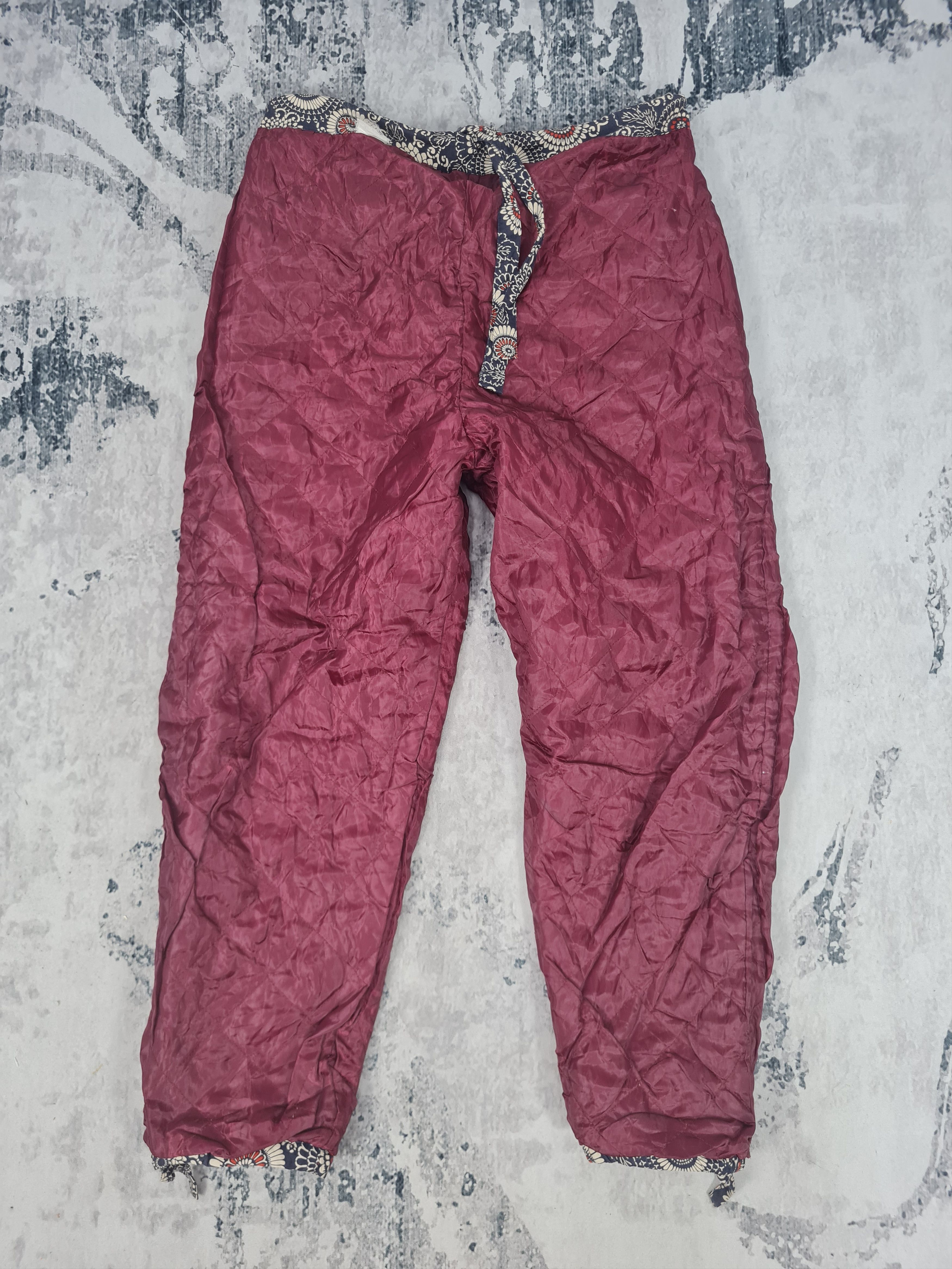 Japanese Brand Japanese Art Traditional Sukajan Kimono Cropped Pants JB0091 Size US 34 / EU 50 - 8 Thumbnail