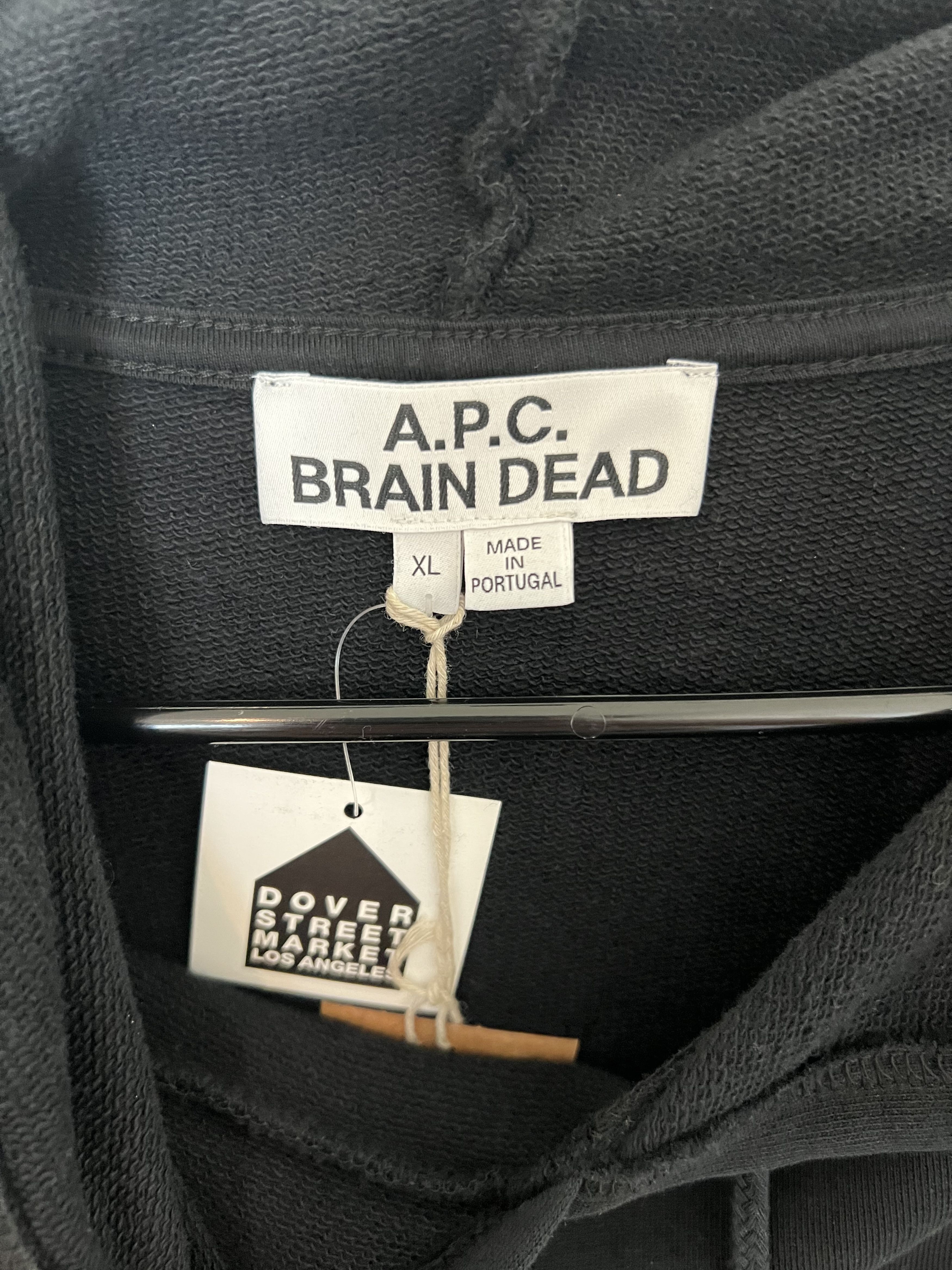 Brain Dead Future Shock A.P.C Brain Dead Hoodie | Grailed