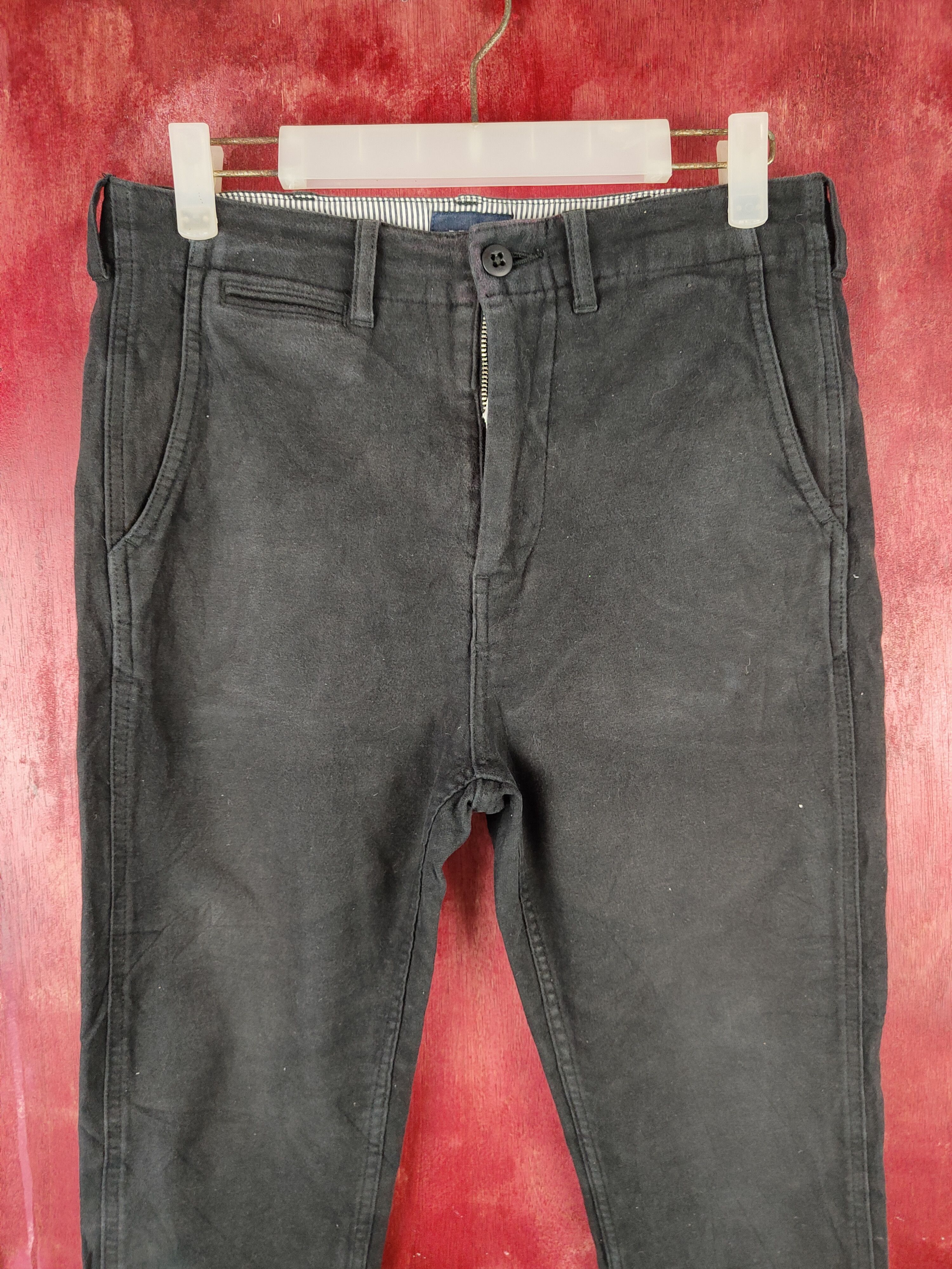Beams Plus Beams Black Multipocket Skinny Pants #S816 Size US 30 / EU 46 - 2 Thumbnail