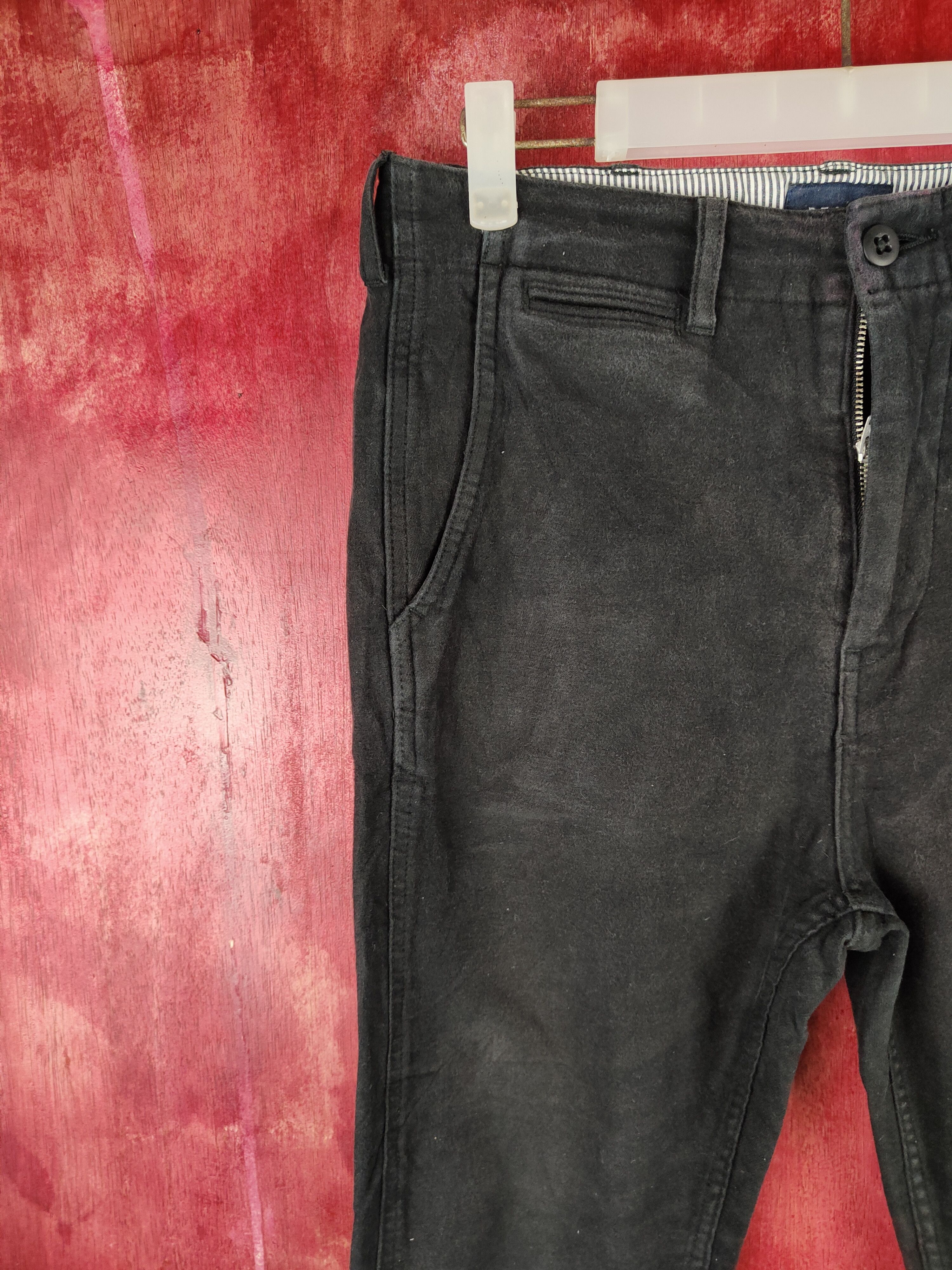 Beams Plus Beams Black Multipocket Skinny Pants #S816 Size US 30 / EU 46 - 3 Thumbnail