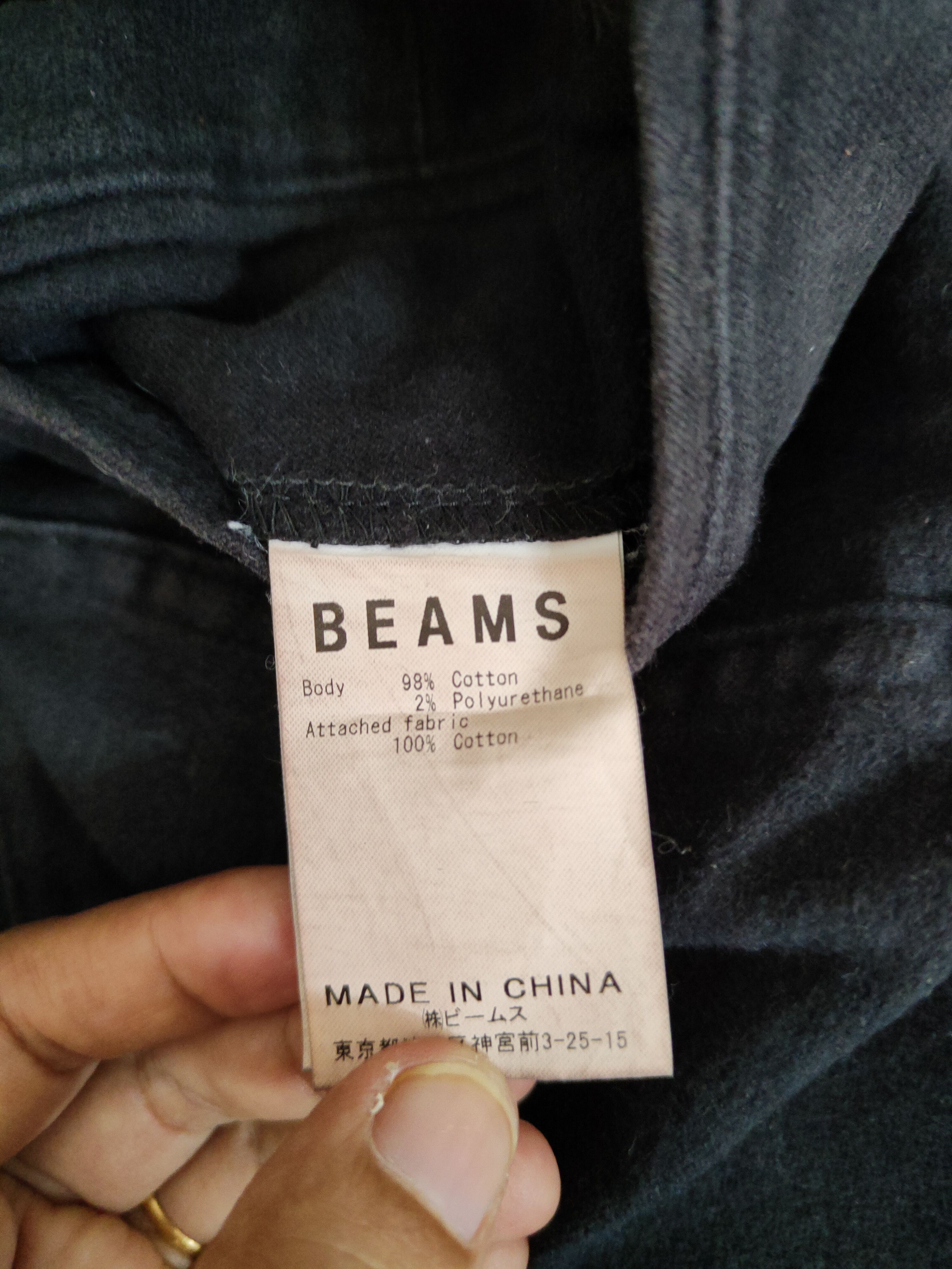 Beams Plus Beams Black Multipocket Skinny Pants #S816 Size US 30 / EU 46 - 14 Thumbnail