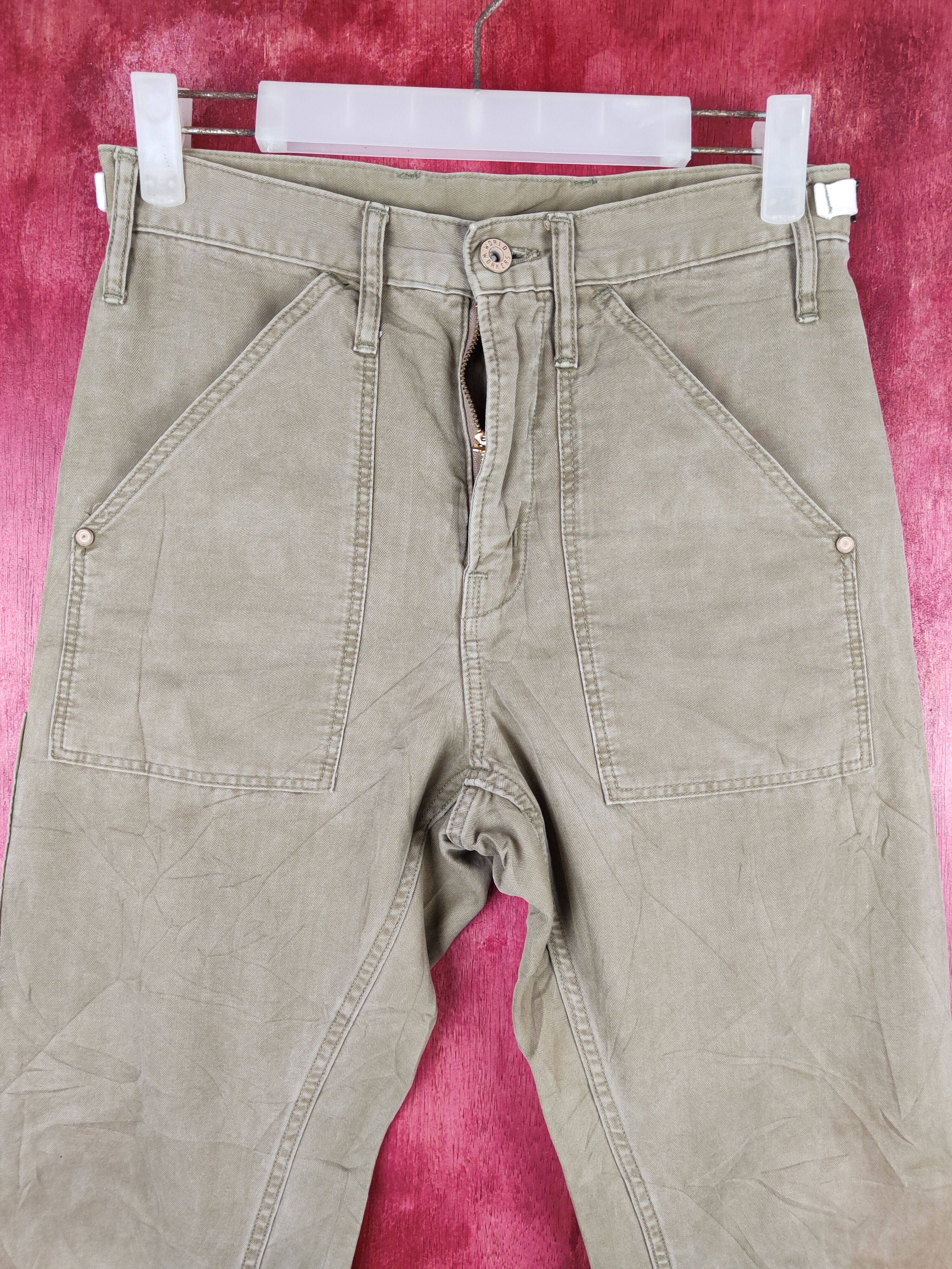 Big John Big John Brown Multipocket Tactical Cargo Pants #S838 Size US 27 - 2 Thumbnail