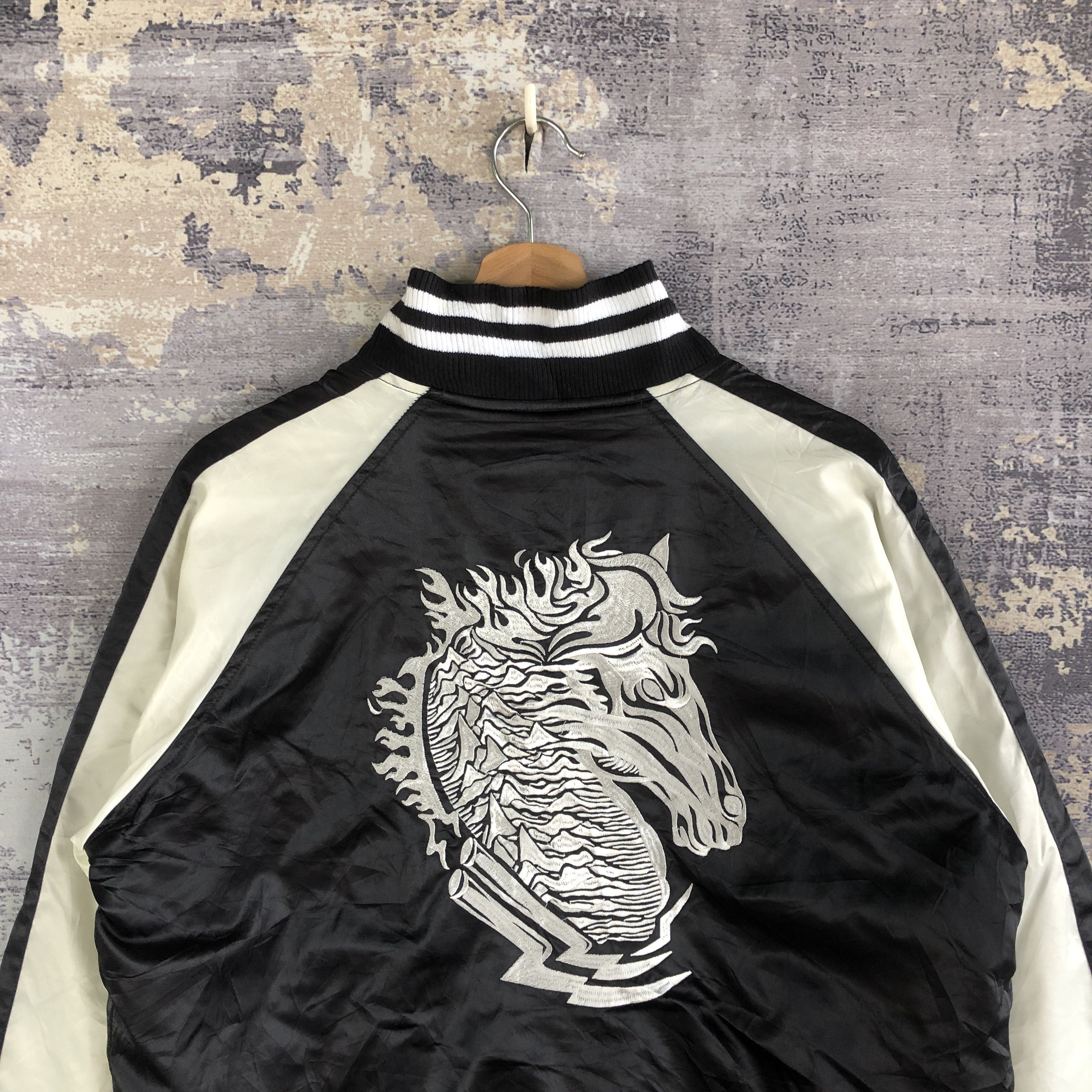 Japanese Jacket Sukajan Souvenir Jacket Horse Motive Jackets