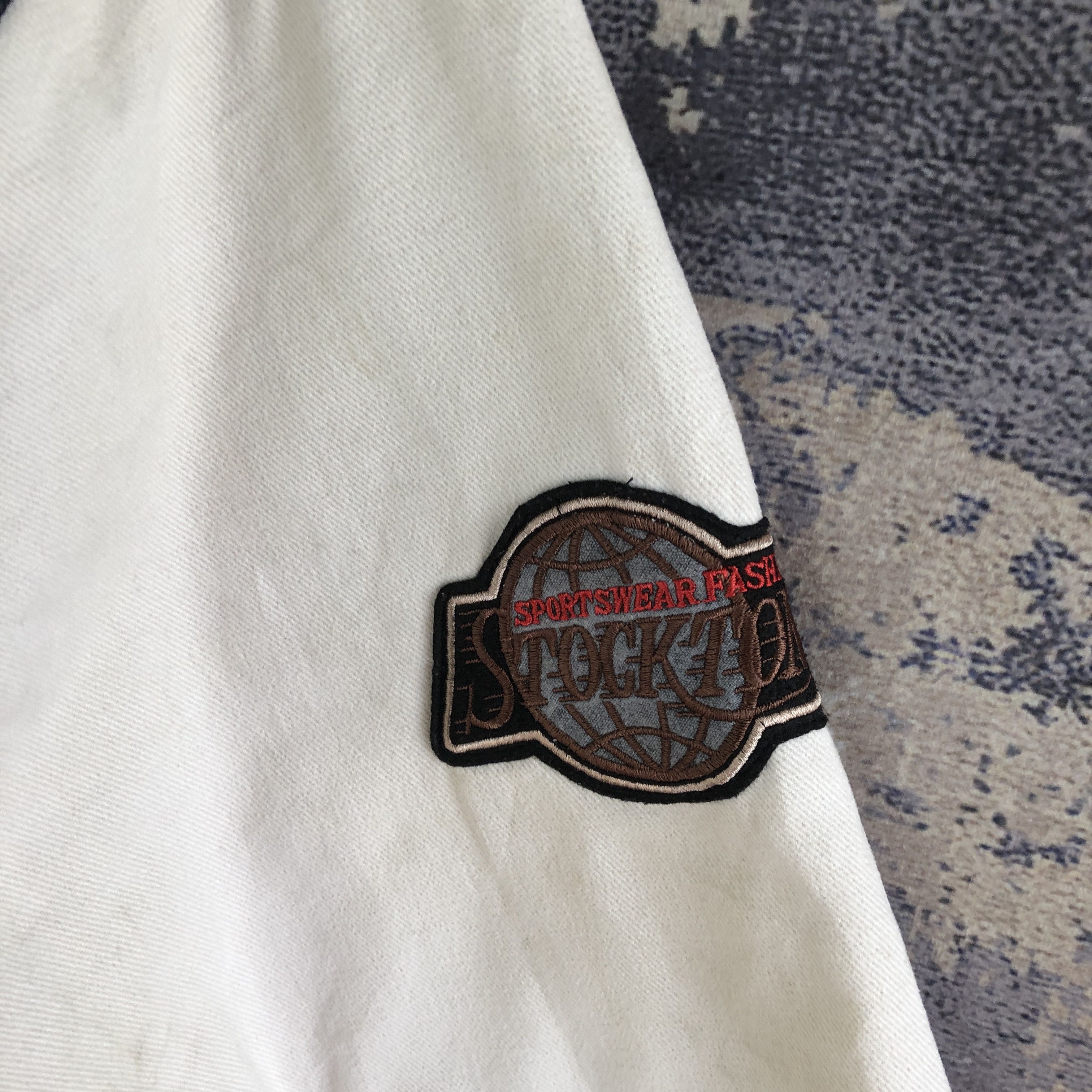 Japanese Brand × Vintage Vintage Stockton Varsity Jacket Japanese Wool Jacket Size US M / EU 48-50 / 2 - 6 Thumbnail