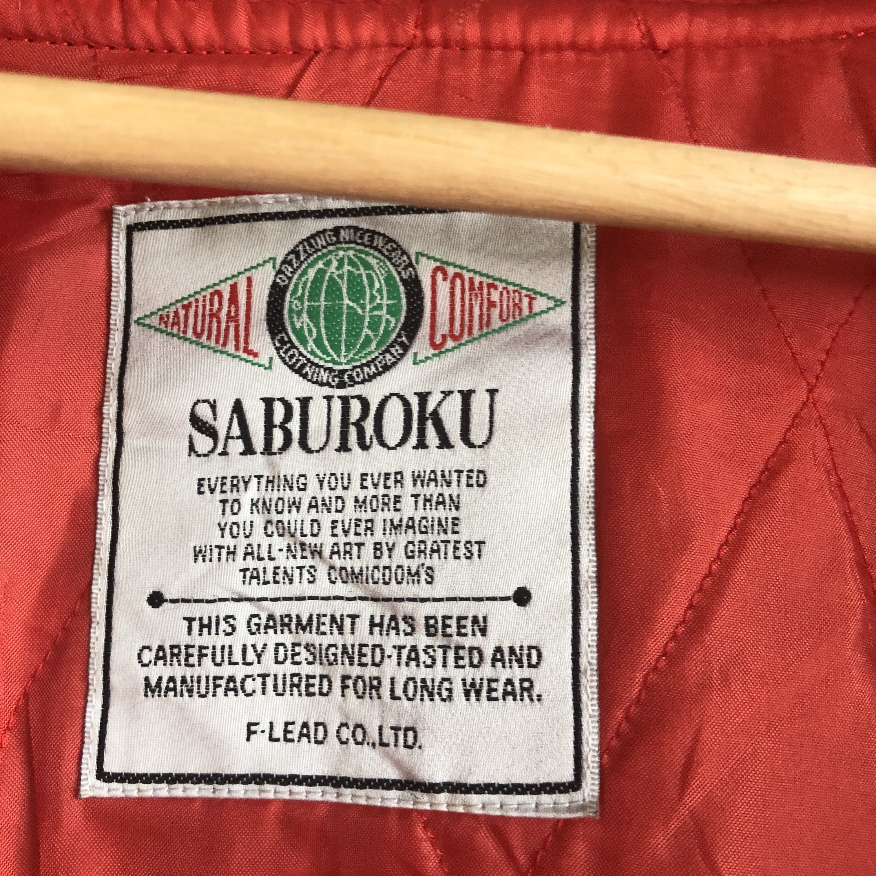Vintage Vintage Saburoku Varsity Jacket Baseball Hoodie Wool Jacket Size US M / EU 48-50 / 2 - 7 Thumbnail