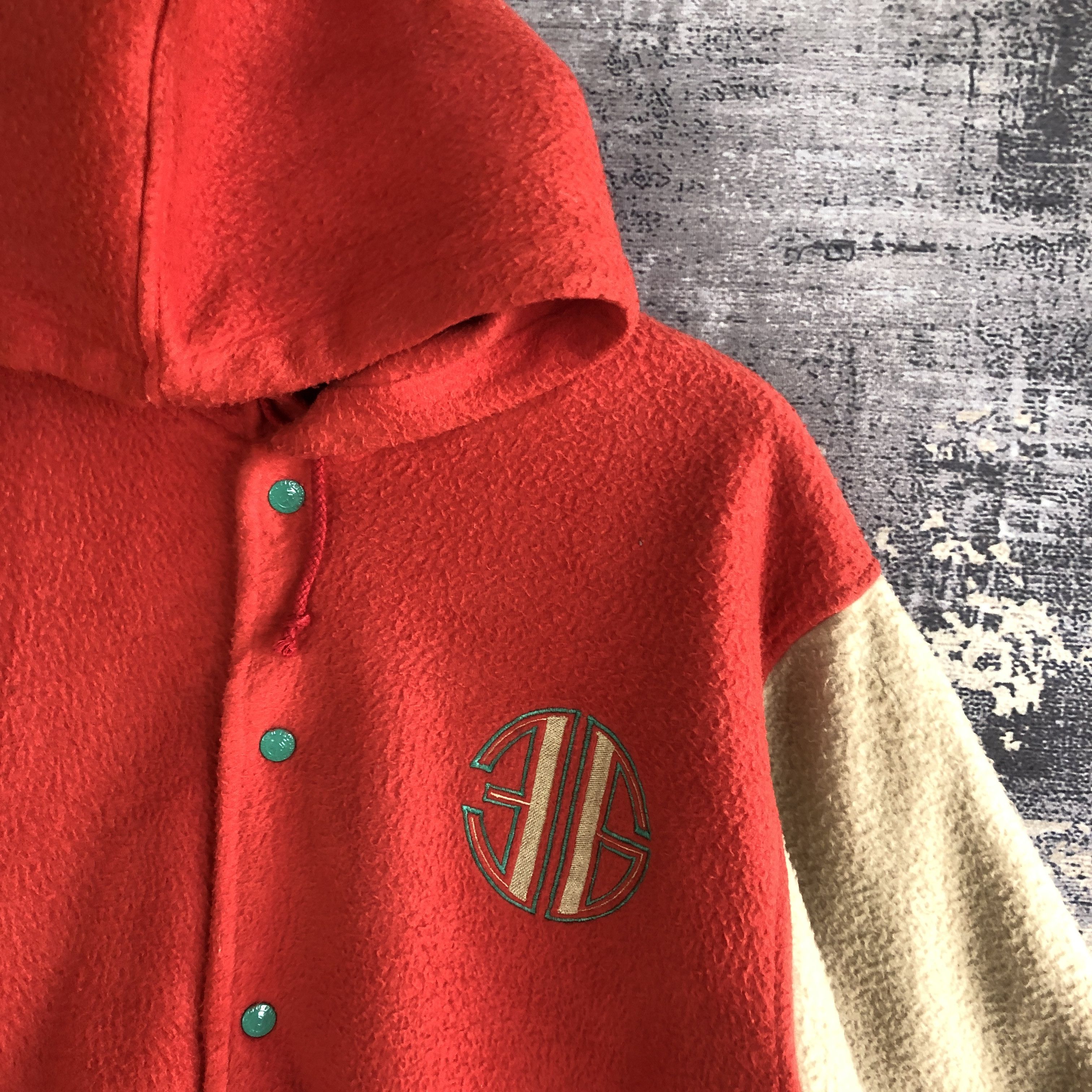 Vintage Vintage Saburoku Varsity Jacket Baseball Hoodie Wool Jacket Size US M / EU 48-50 / 2 - 3 Thumbnail