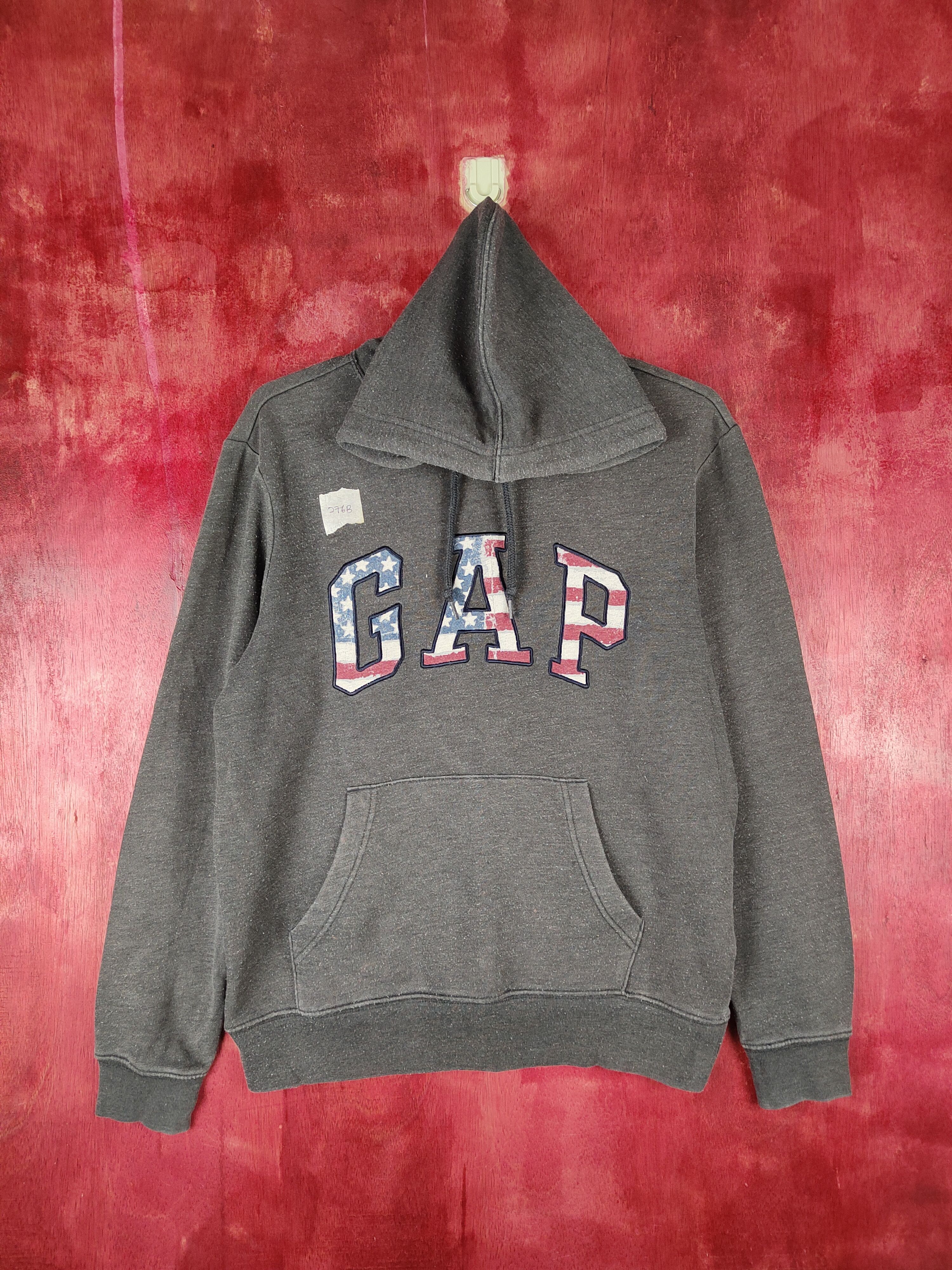 GAP Black vintage Hoodie Sweatshirt #276B