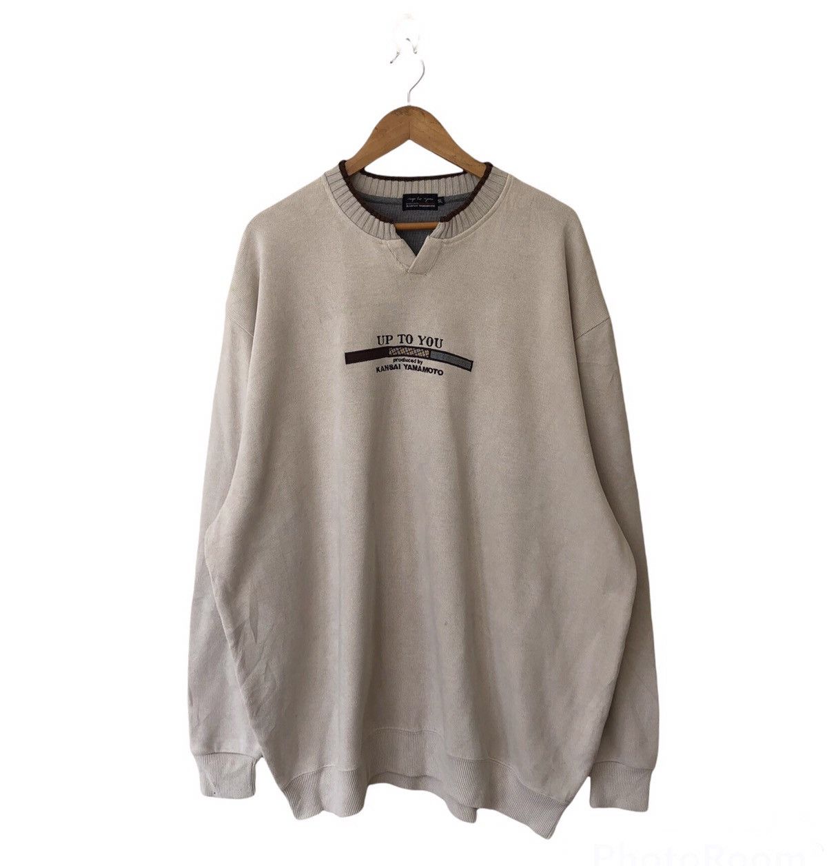 Japanese Brand LONG SLEEVE SWEATSHIRT UP TO YOU KANSAI YAMAMOTO Size US XXL / EU 58 / 5 - 1 Thumbnail