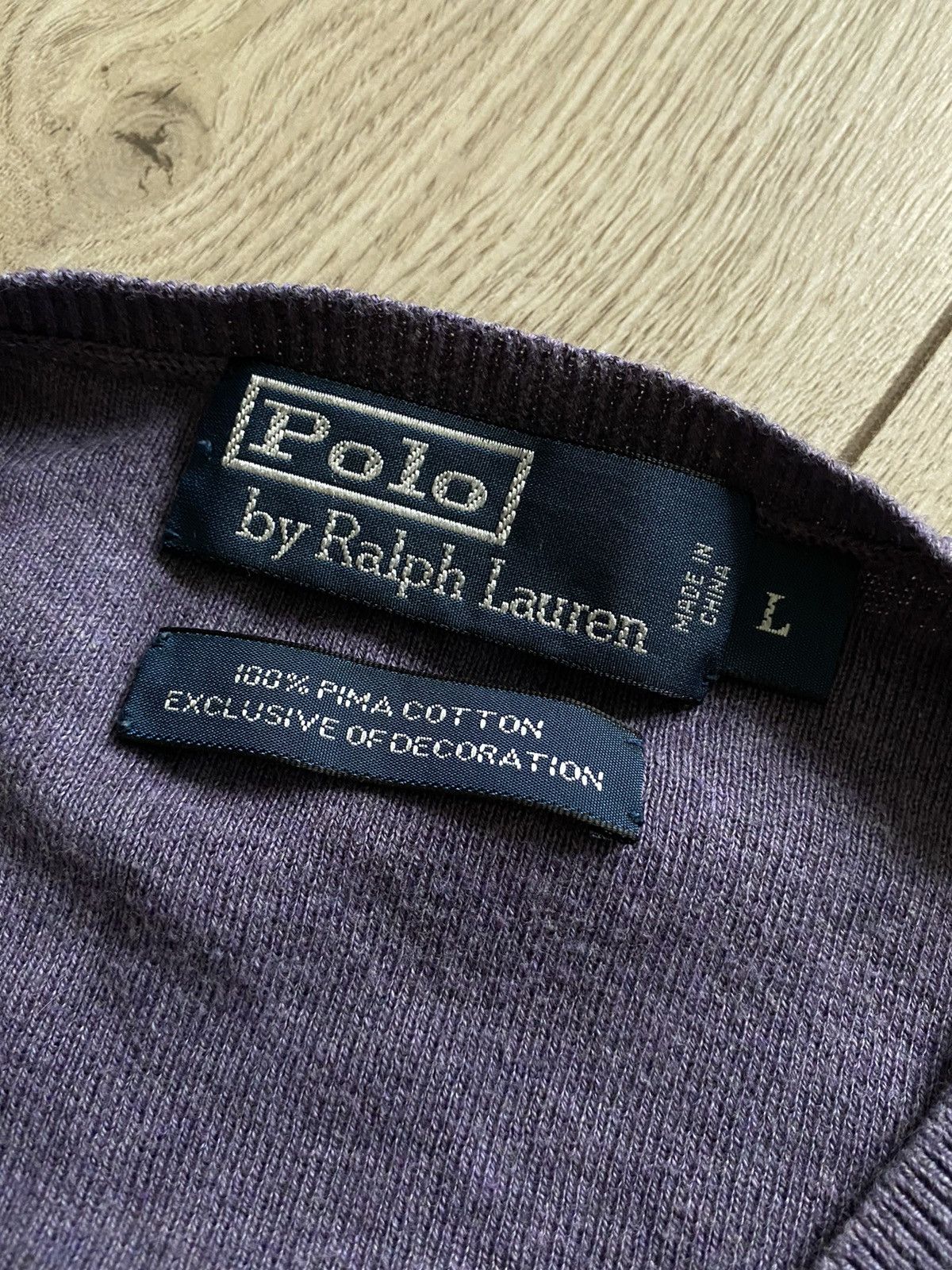 Polo Ralph Lauren Polo Ralph Lauren Vintage Long Sleeve Size US L / EU 52-54 / 3 - 4 Thumbnail