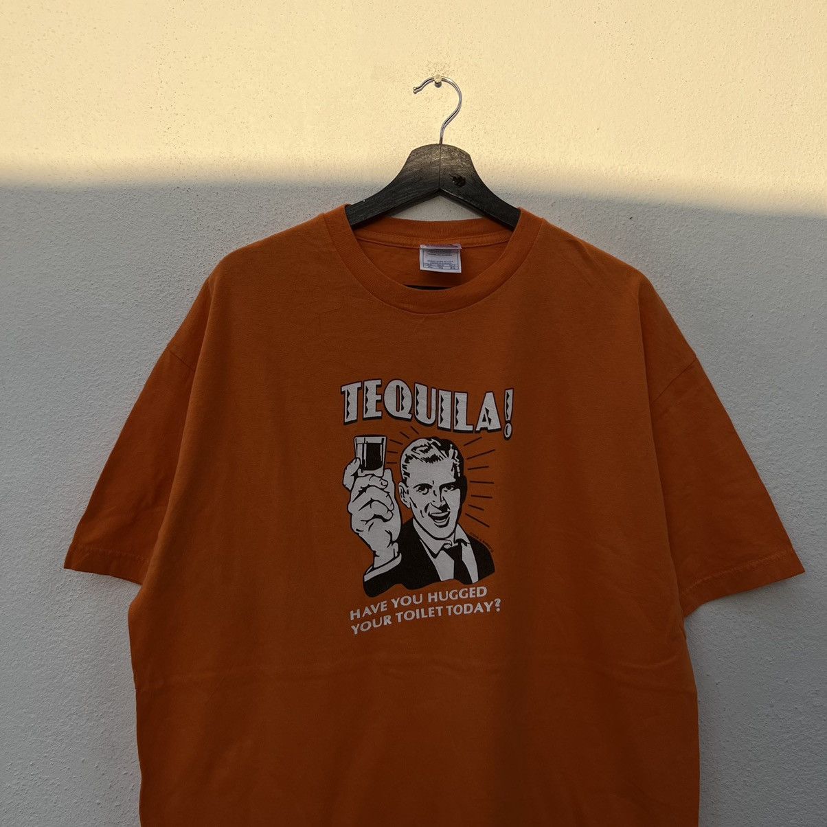 Other VINTAGE TEQUILA FAMOUS DRINK BIG LOGO TEE Size US XL / EU 56 / 4 - 3 Thumbnail