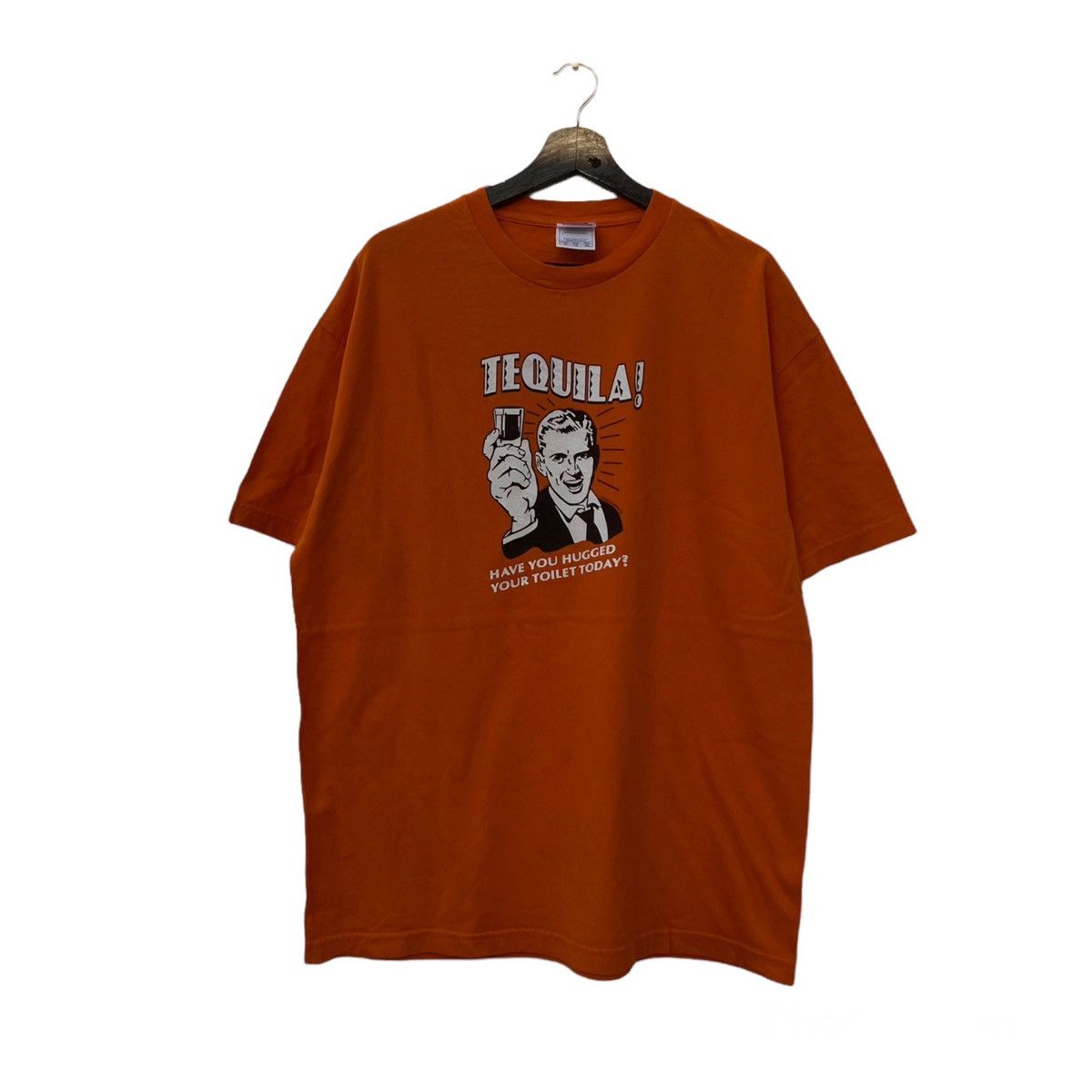 Other VINTAGE TEQUILA FAMOUS DRINK BIG LOGO TEE Size US XL / EU 56 / 4 - 1 Thumbnail