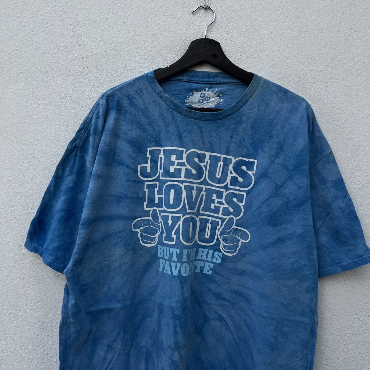 Vintage VINTAGE TEE SHORT SLEEVE JESUS LOVE YOU BIG LOGO Size US XXL / EU 58 / 5 - 3 Thumbnail