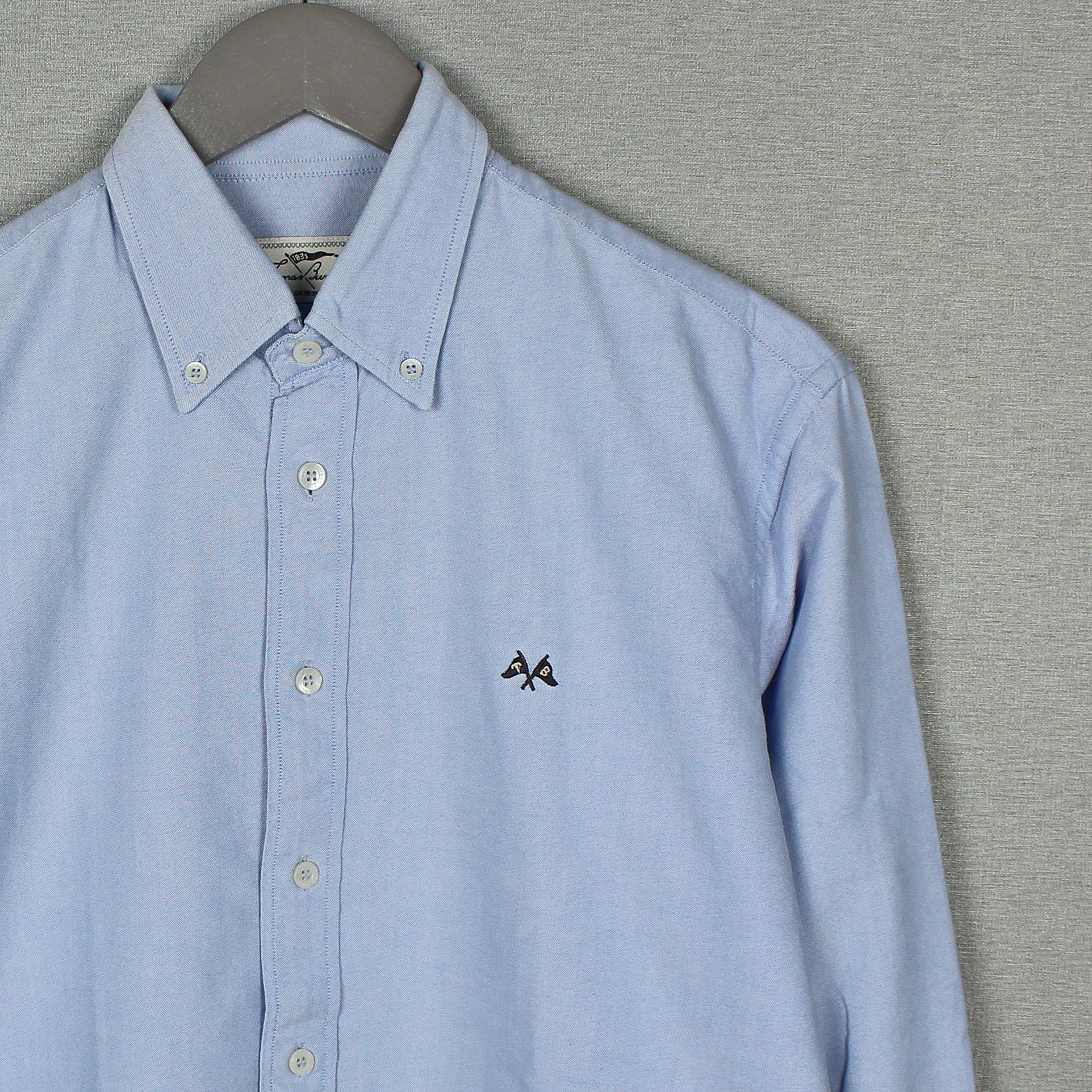 Burberry Thomas Burberry Long Sleeve Shirt Size L Size US L / EU 52-54 / 3 - 2 Thumbnail