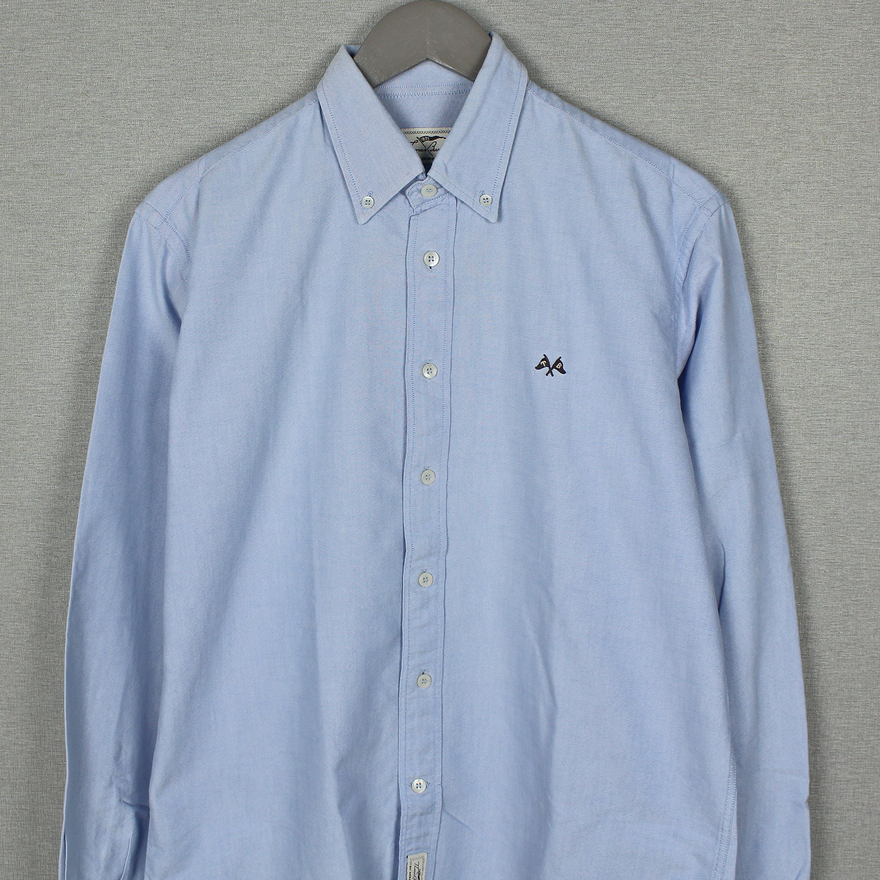 Burberry Thomas Burberry Long Sleeve Shirt Size L Size US L / EU 52-54 / 3 - 1 Thumbnail