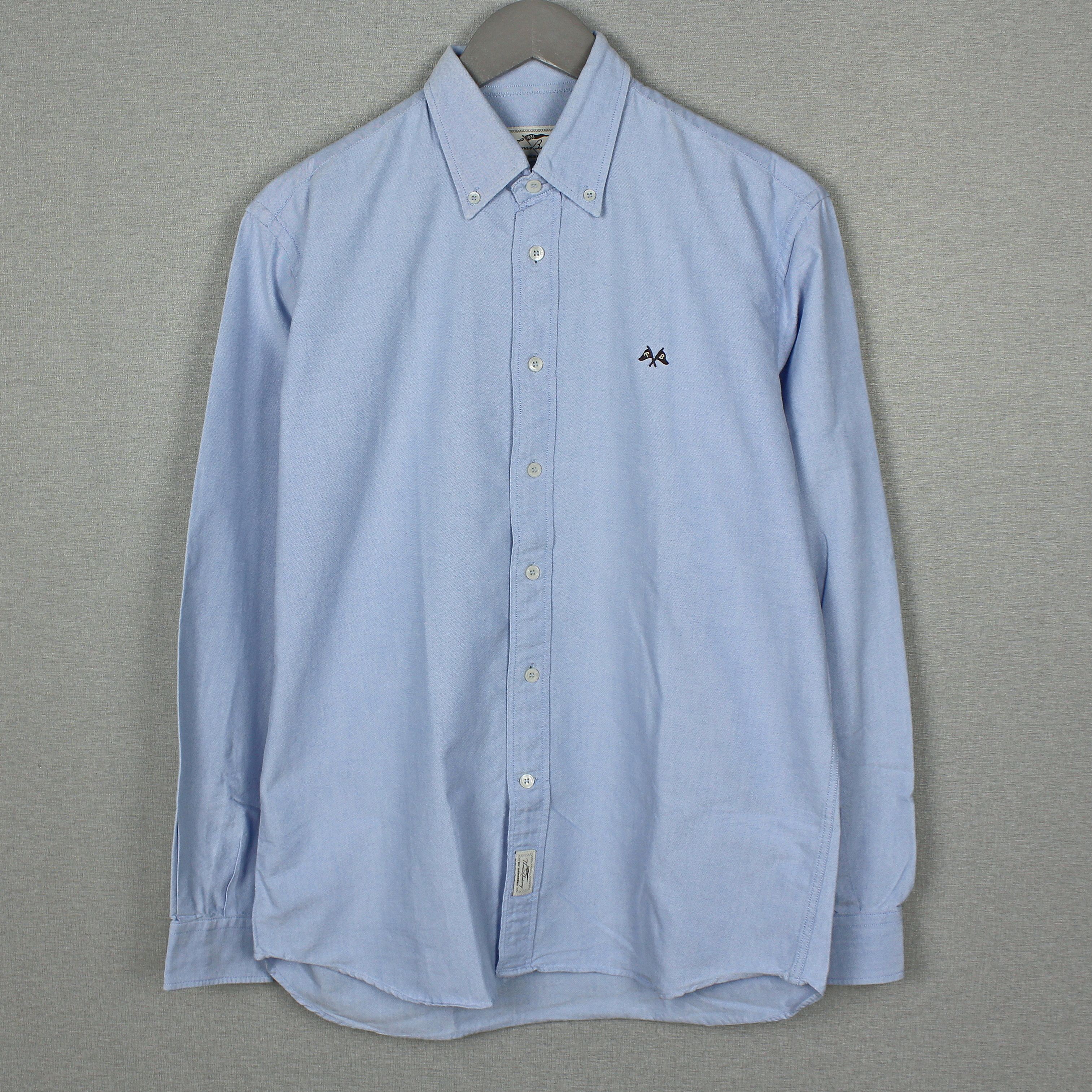 Burberry Thomas Burberry Long Sleeve Shirt Size L Size US L / EU 52-54 / 3 - 3 Thumbnail