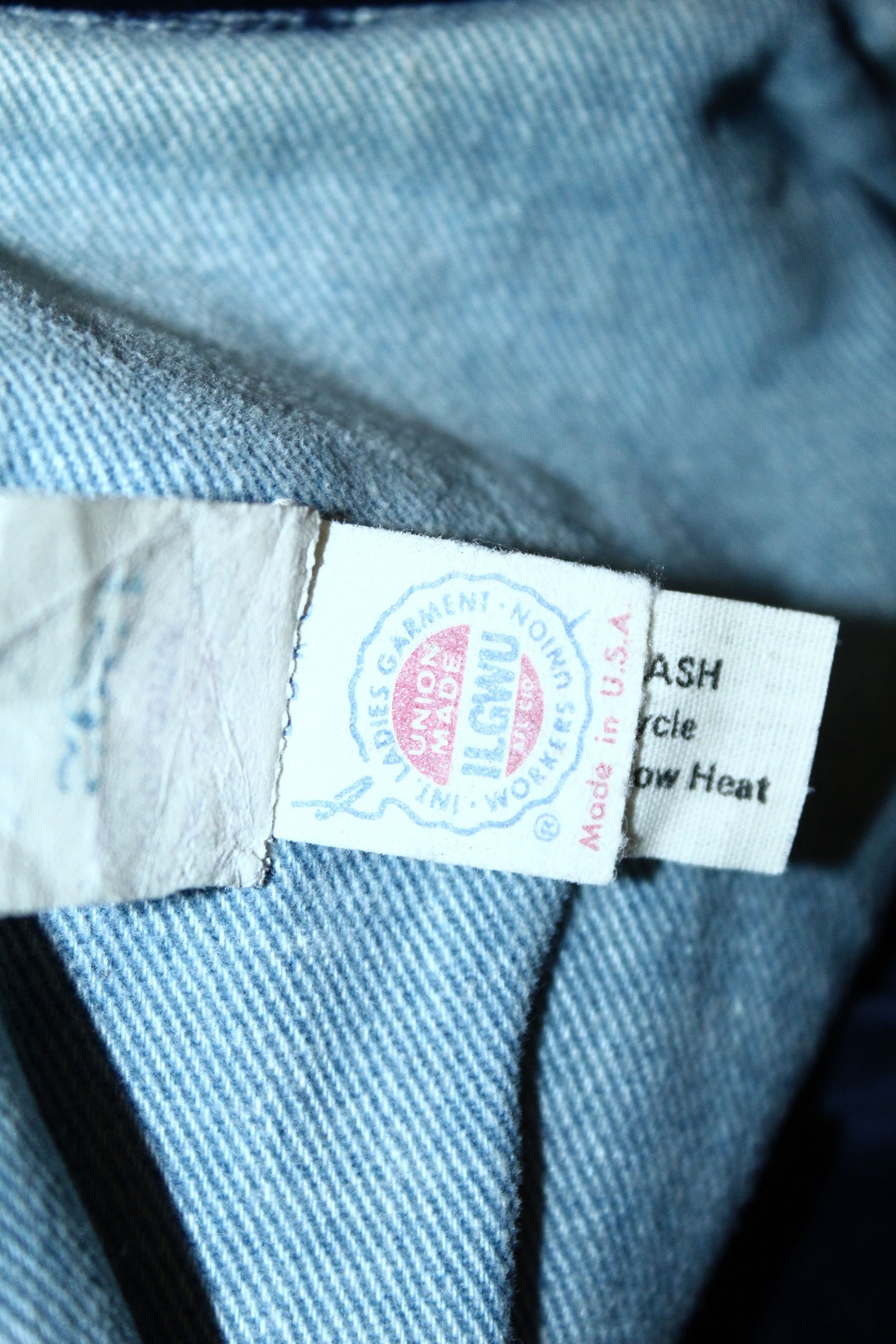 Vintage VTG Modern Juniors by Union Made Velour & Denim Chore Jacket Size US M / EU 48-50 / 2 - 15 Thumbnail