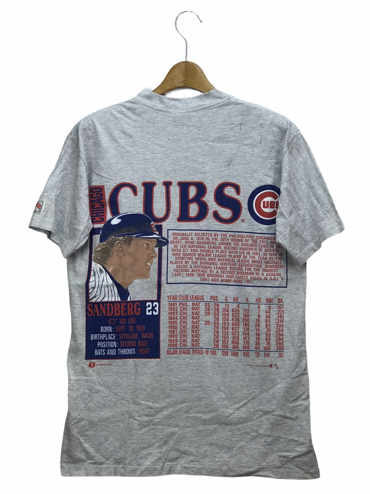 MLB Vintage Ryne Sandberg Chicago Cubs MLB Shirt Size US M / EU 48-50 / 2 - 2 Thumbnail
