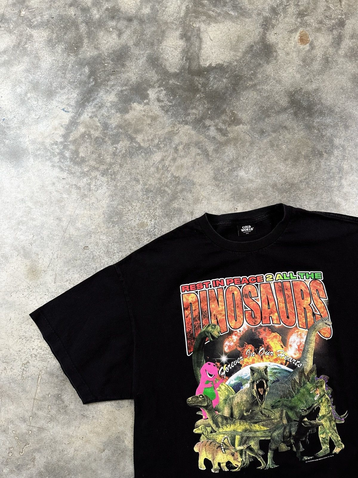 Cold World Frozen Goods Rest In Peace 2 All The Dinosaurs 2XL / XXL Size US XXL / EU 58 / 5 - 2 Thumbnail