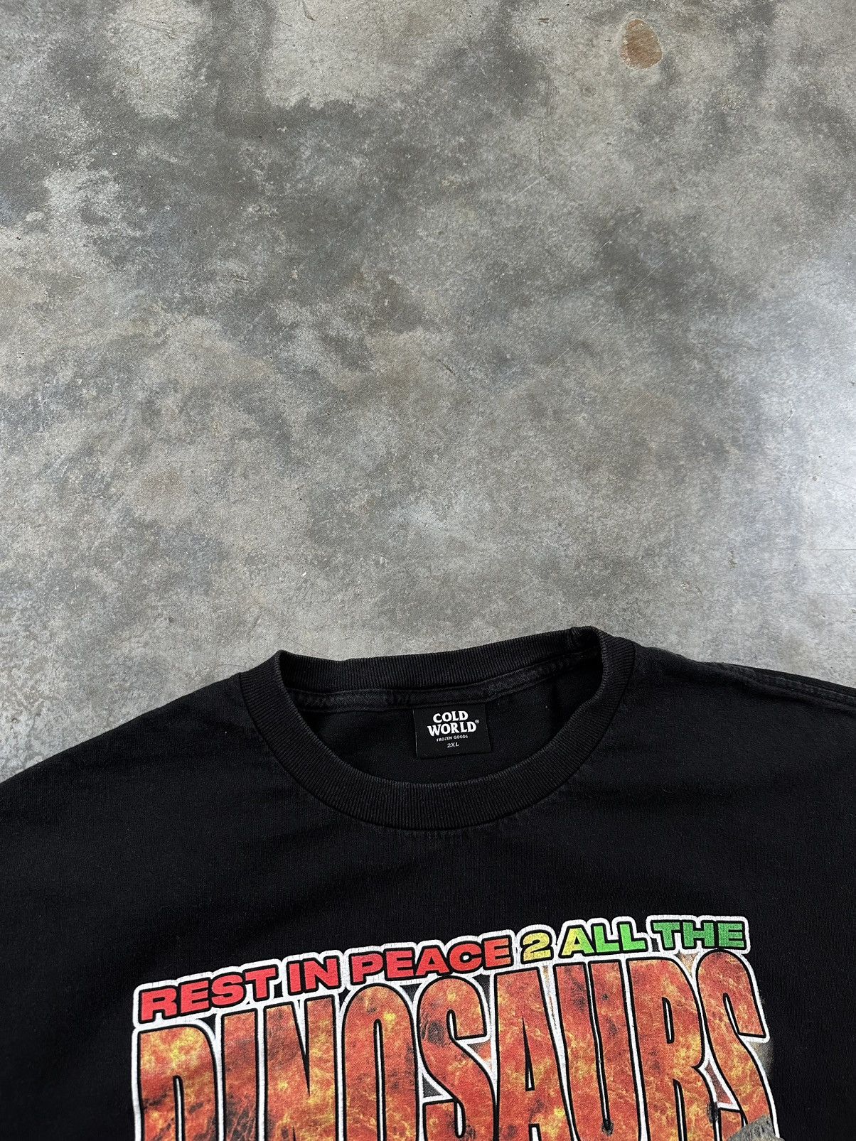 Cold World Frozen Goods Rest In Peace 2 All The Dinosaurs 2XL / XXL Size US XXL / EU 58 / 5 - 3 Thumbnail