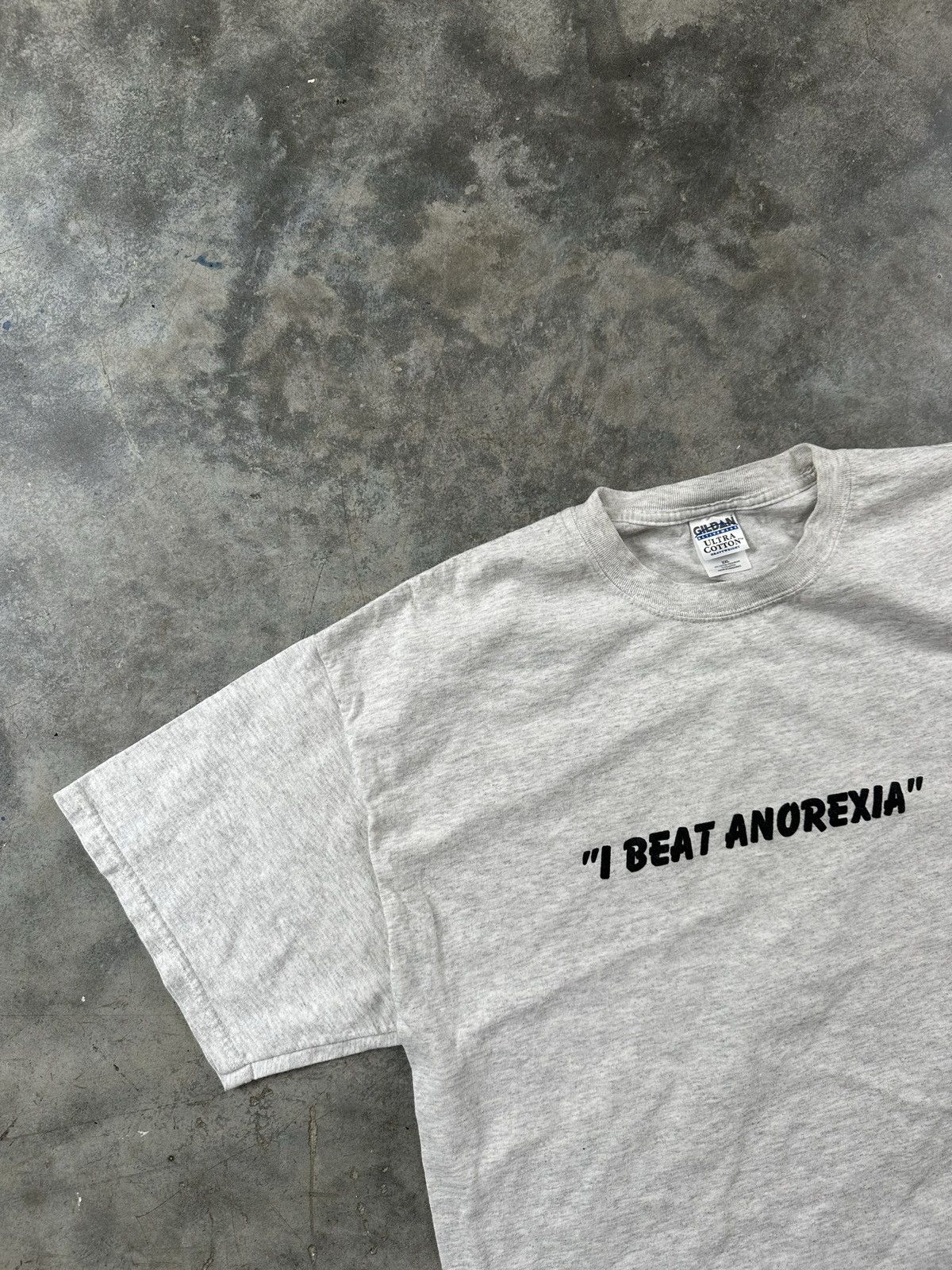 Gildan "I BEAT ANOREXIA" Size US XXL / EU 58 / 5 - 3 Thumbnail