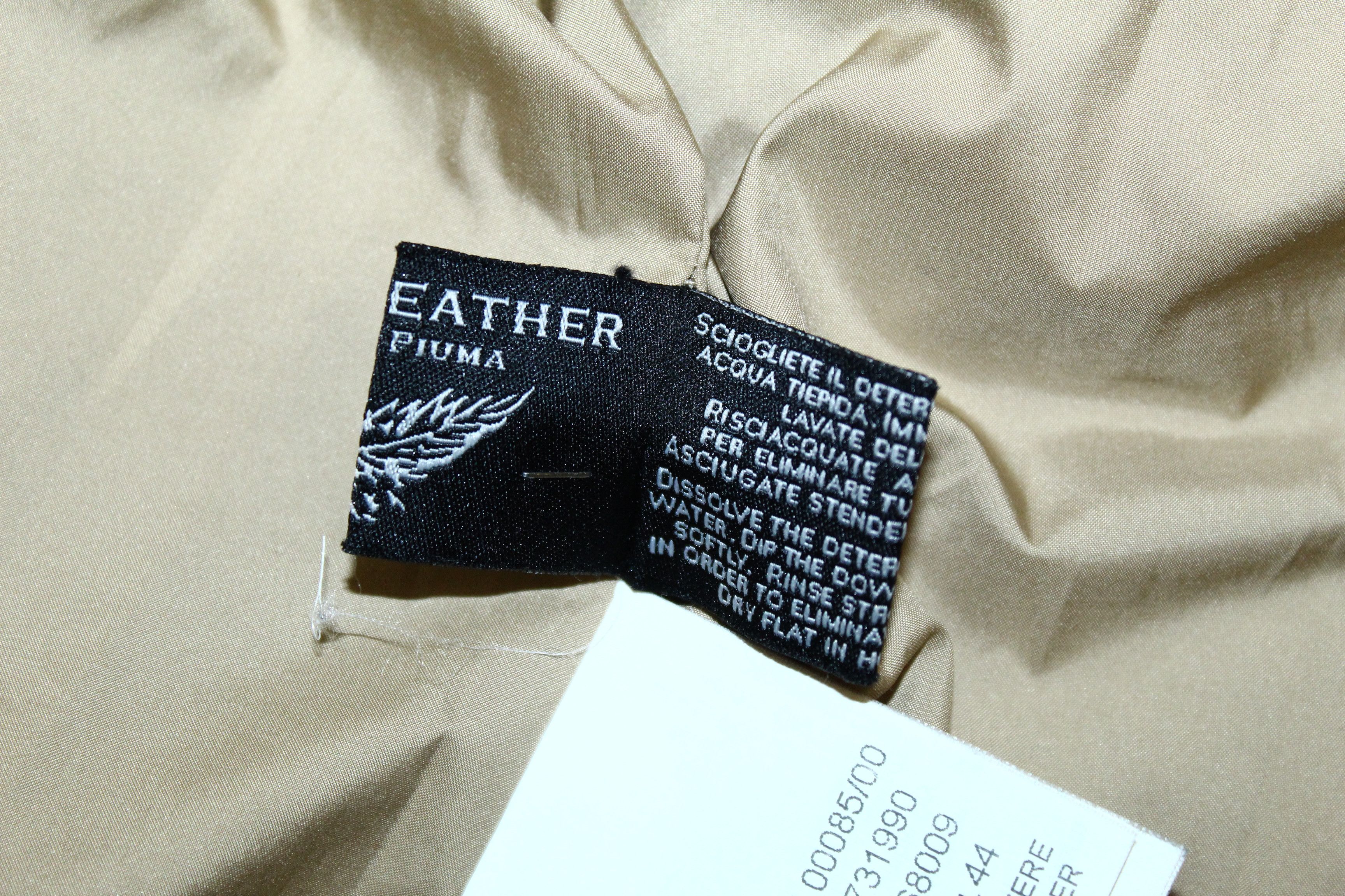 Salvatore Ferragamo 19.70 Genuine wear Real Feather quilted padded jacket Size M / US 6-8 / IT 42-44 - 15 Thumbnail