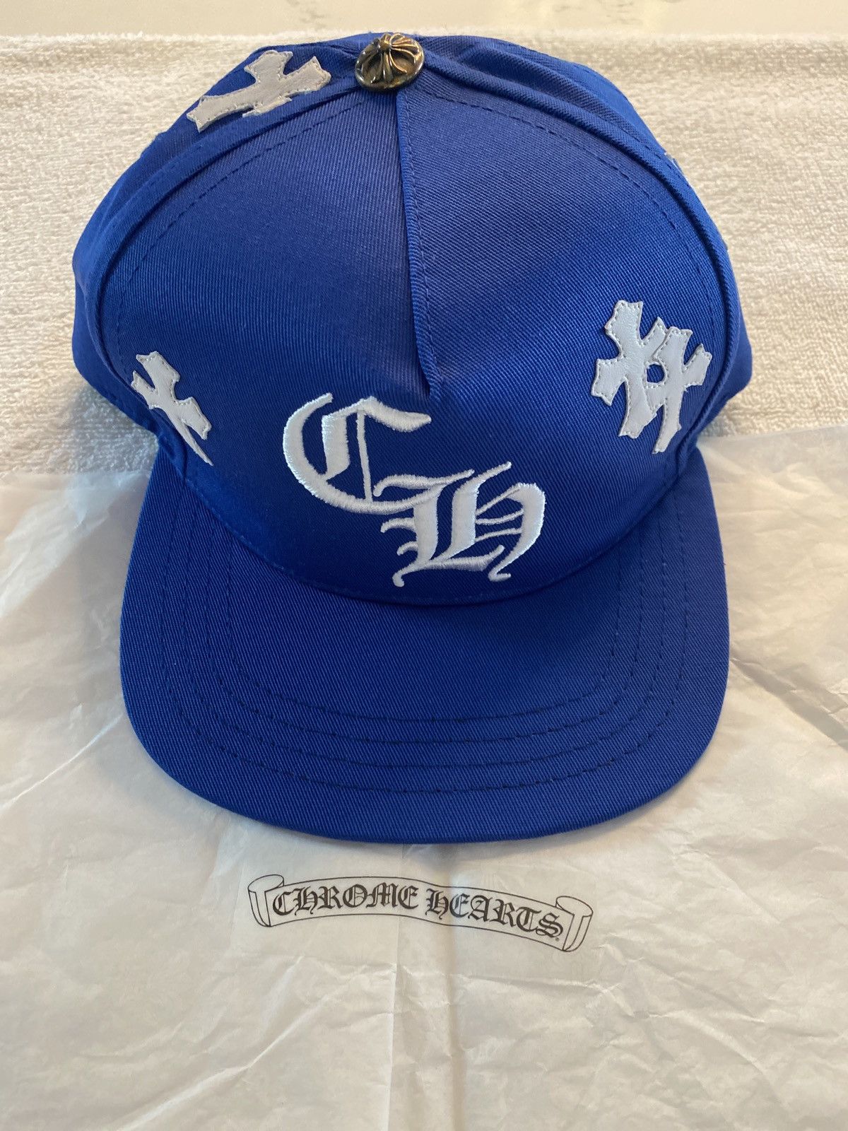 Blue Cross Path Baseball Hat