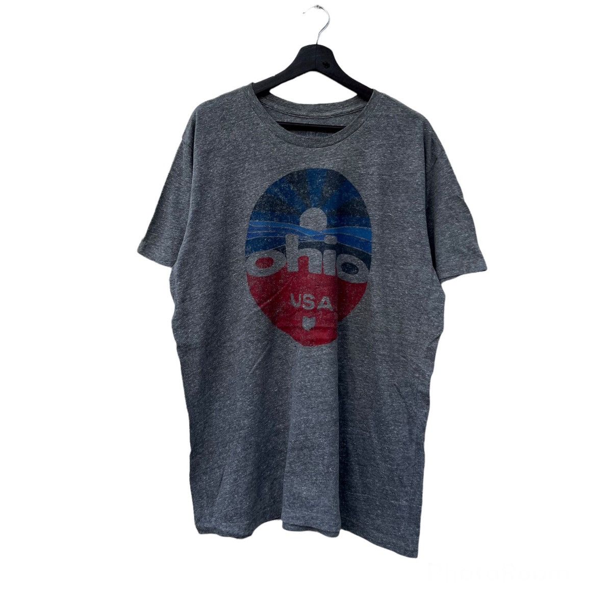 Japanese Brand VINTAGE OHIO USA BIG LOGO TEE RARE DESIGN KELAMBU Size US XL / EU 56 / 4 - 1 Thumbnail